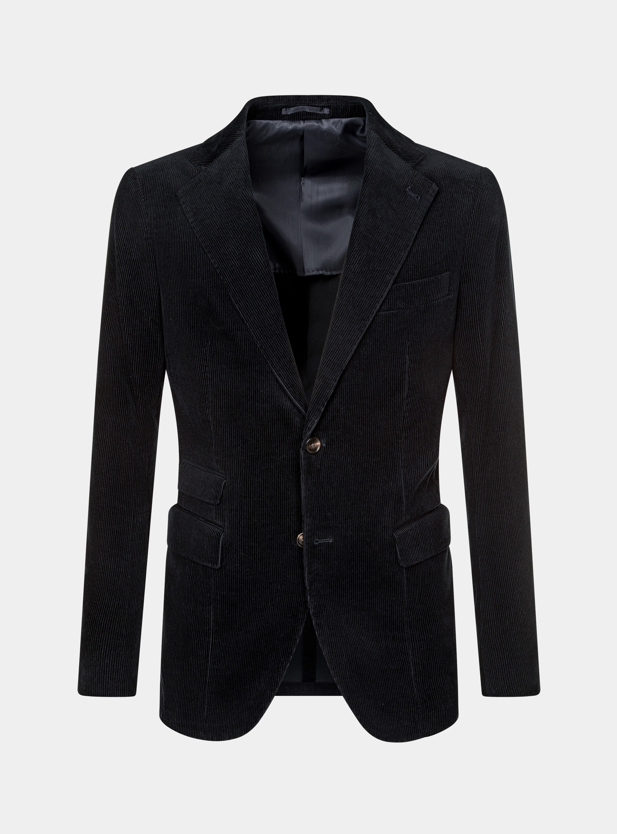Velvet blazer, NAVY BLUE