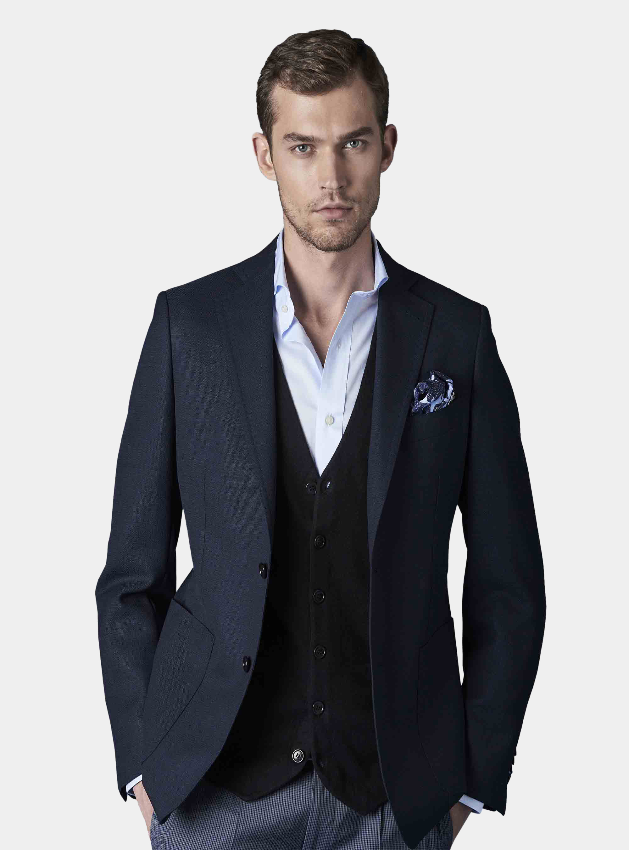 Super 100 wool blazer