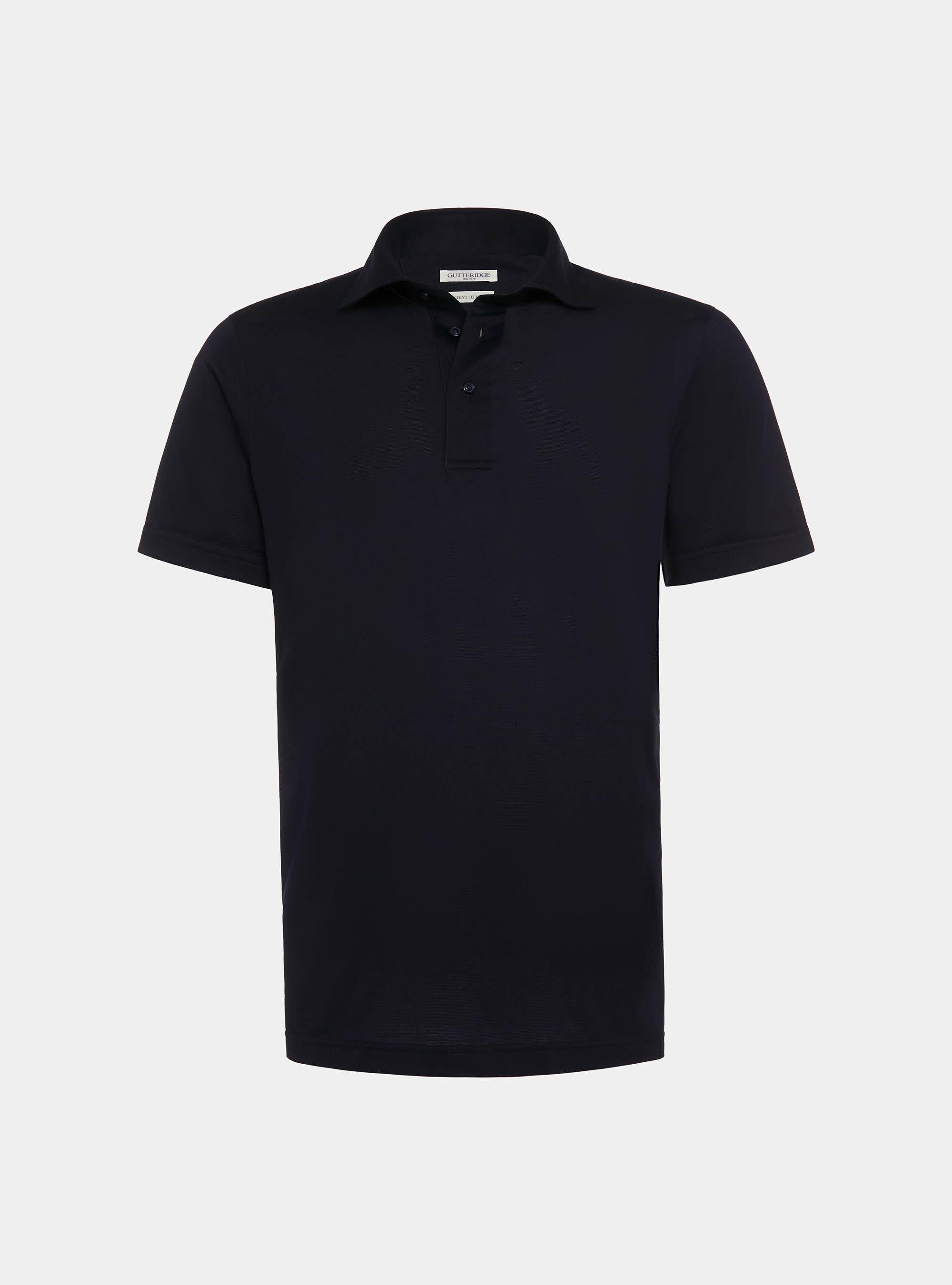 Polo piqu&eacute; en tissu COOLMAX, BLEU MARINE