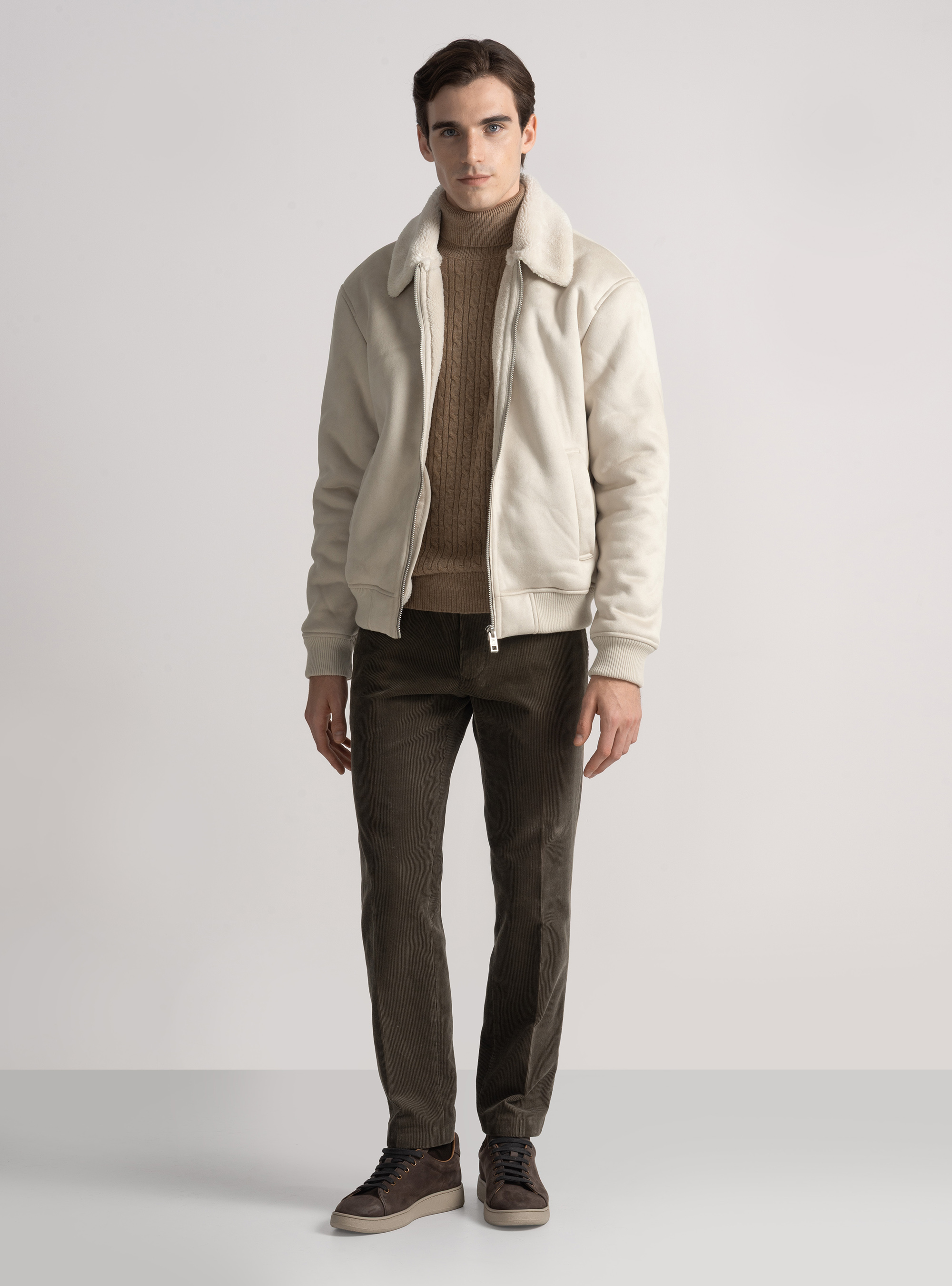 Piel de cordero con efecto ante, NATA