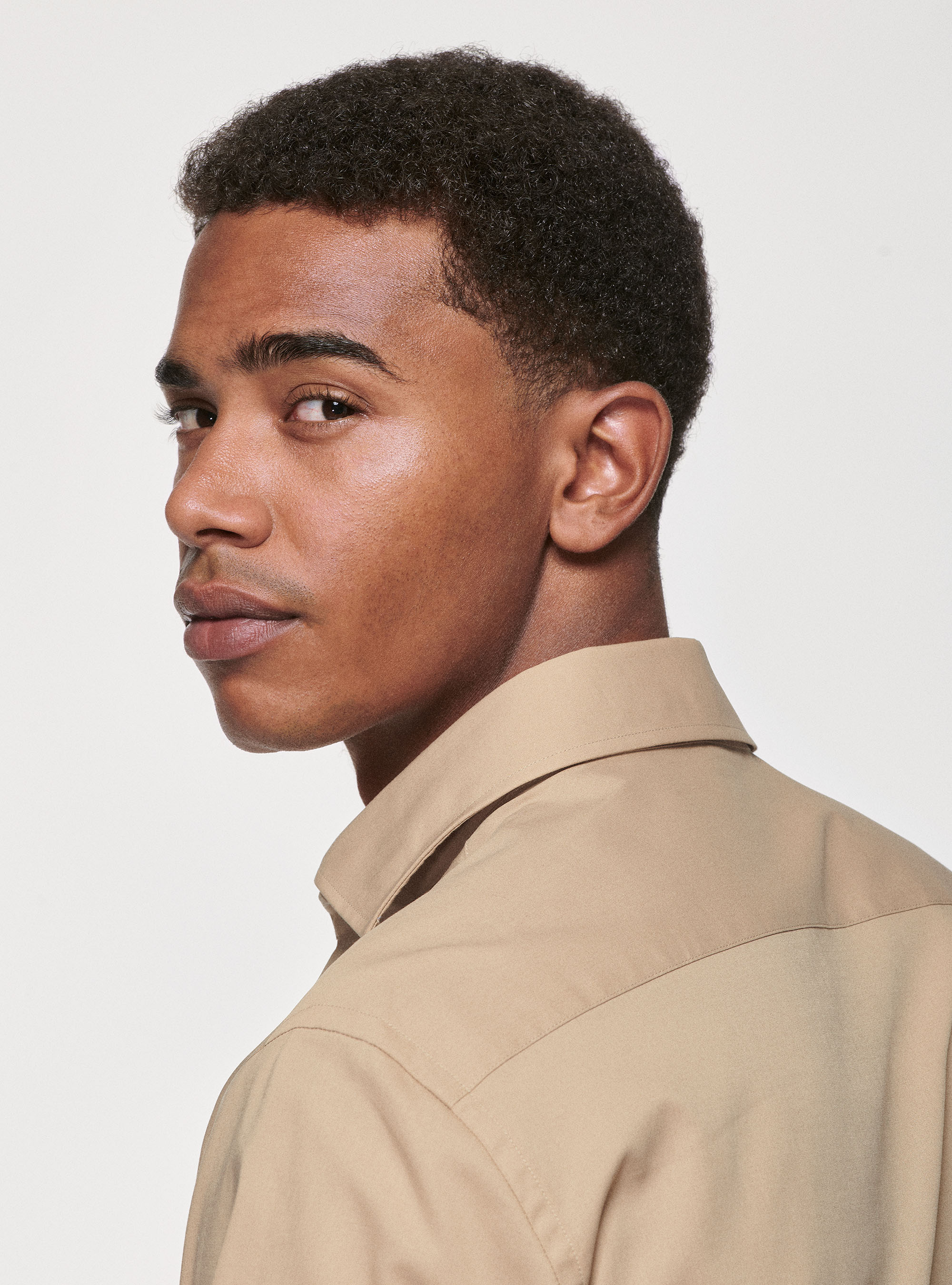 Camisa de popelina elástica, ARENA