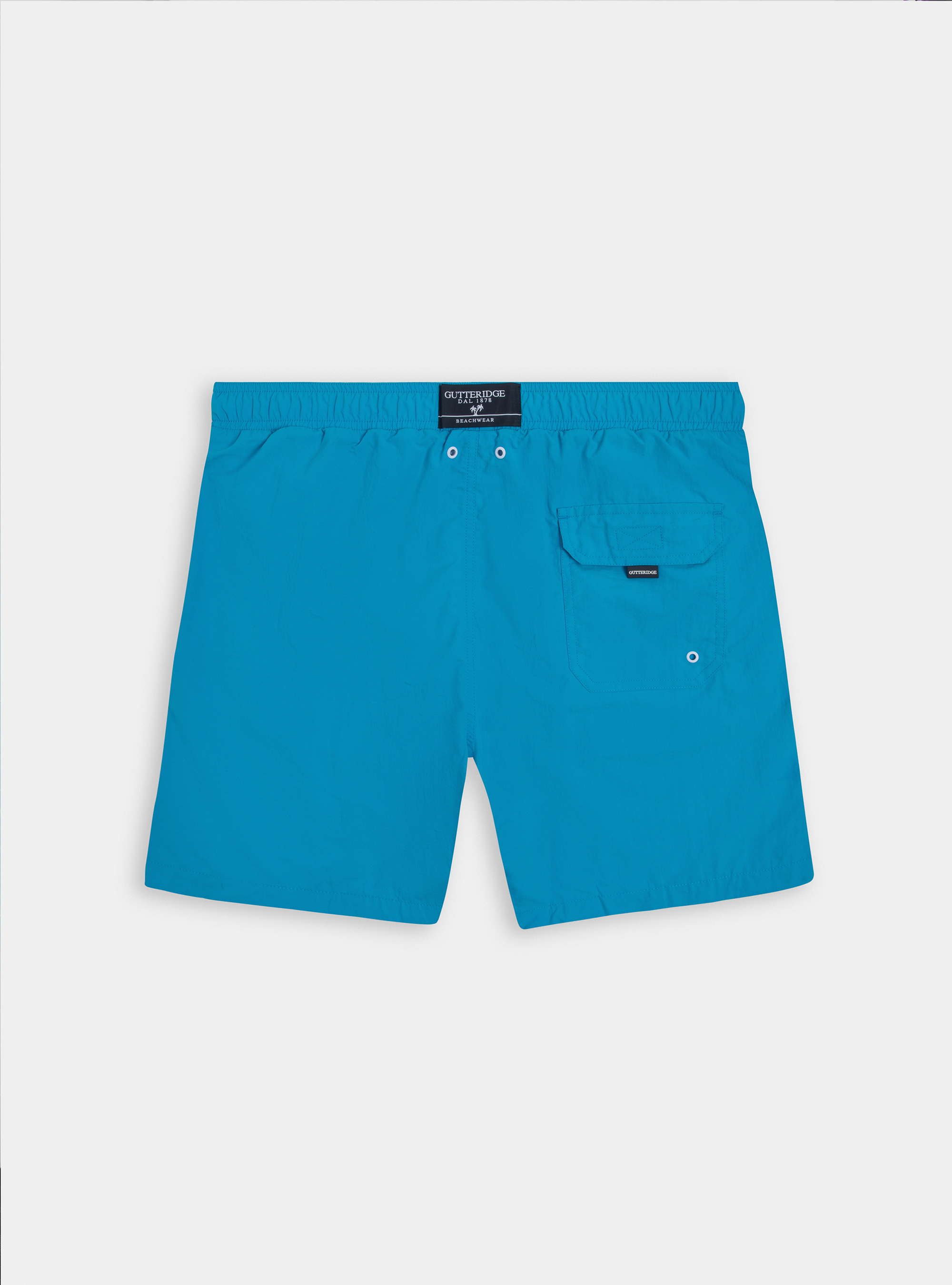 Costume da bagno basico tinta unita, TURCHESE 0258C