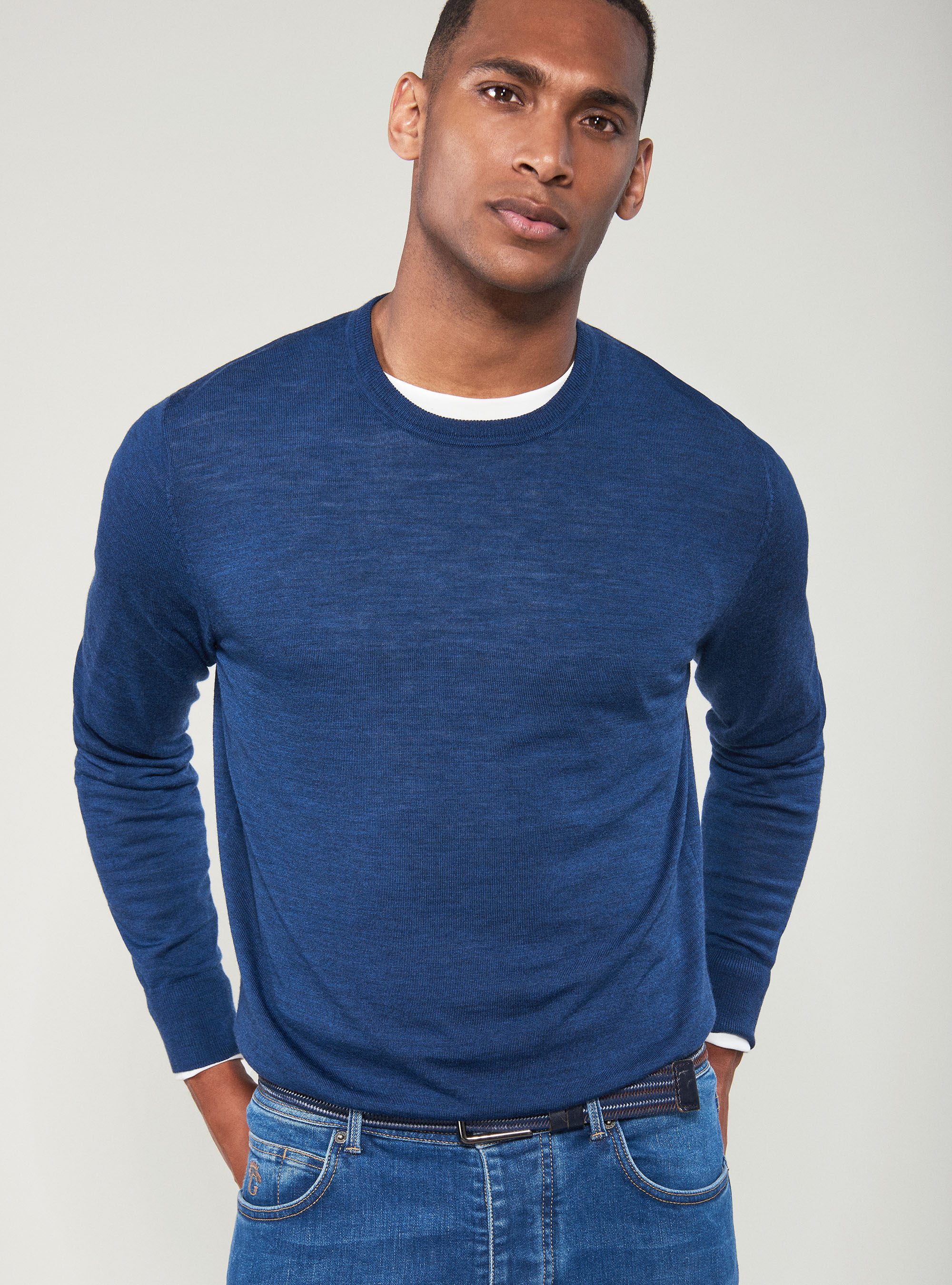 thin merino wool sweater