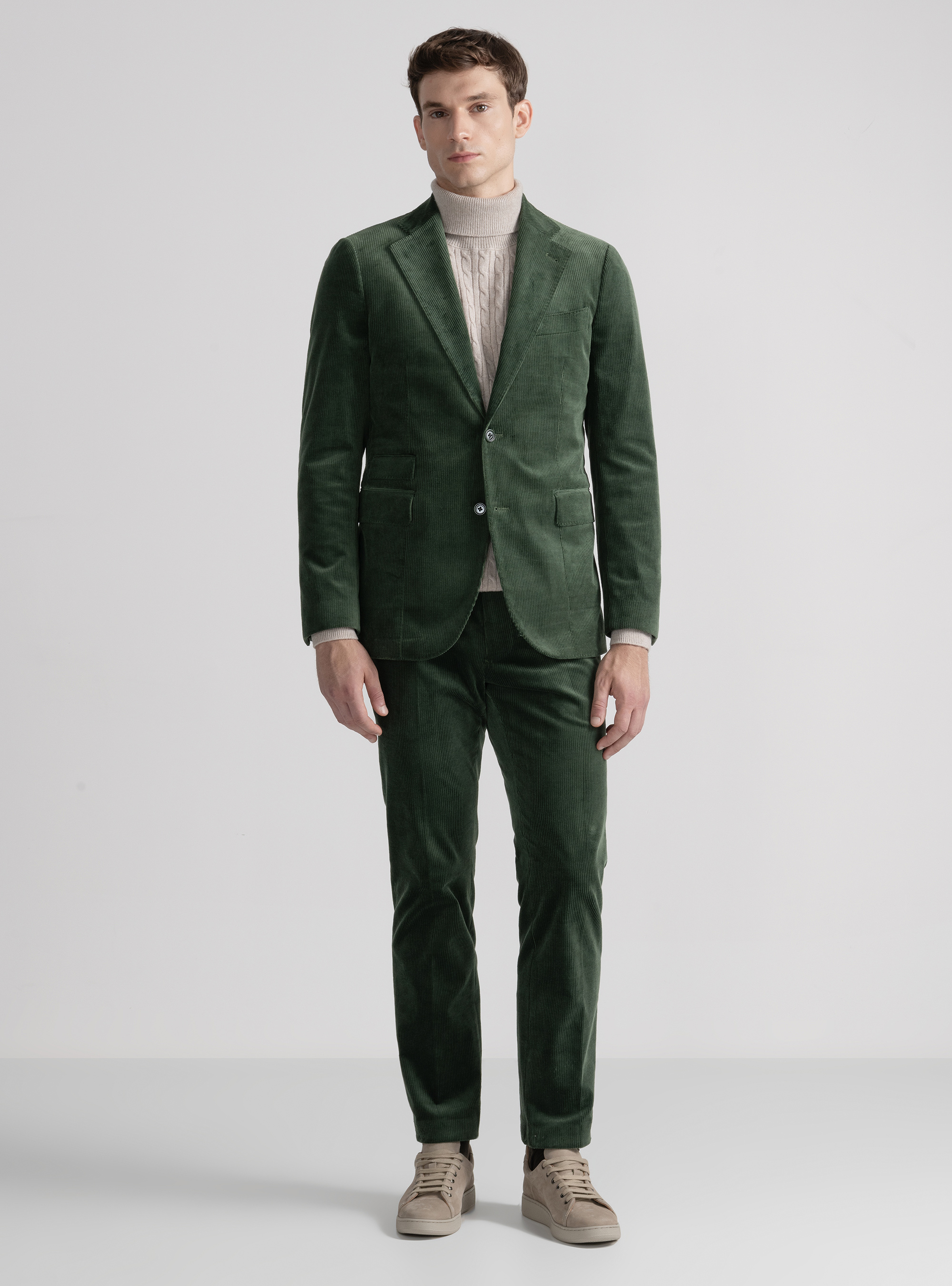 Americana de terciopelo Duca Visconti di Modrone, VERDE