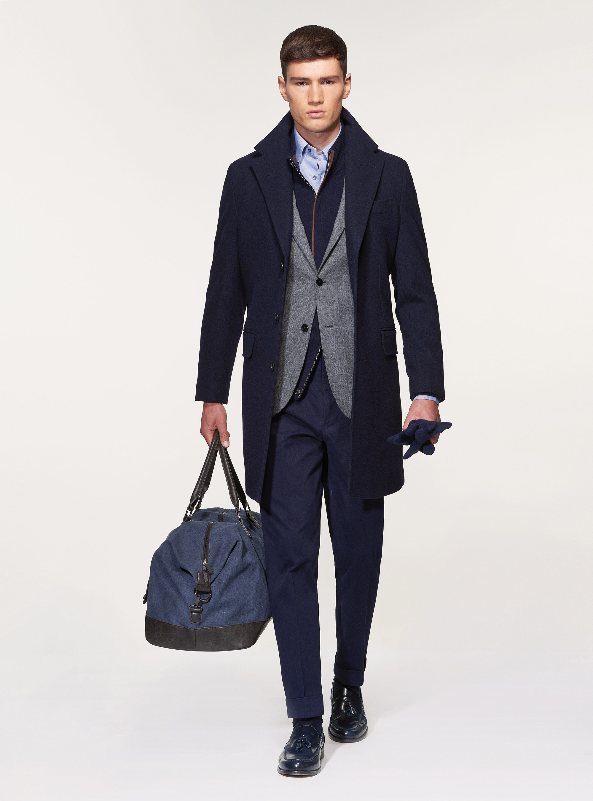 Giacca in lana stretch Reda Flexo, GRIGIO CHIARO