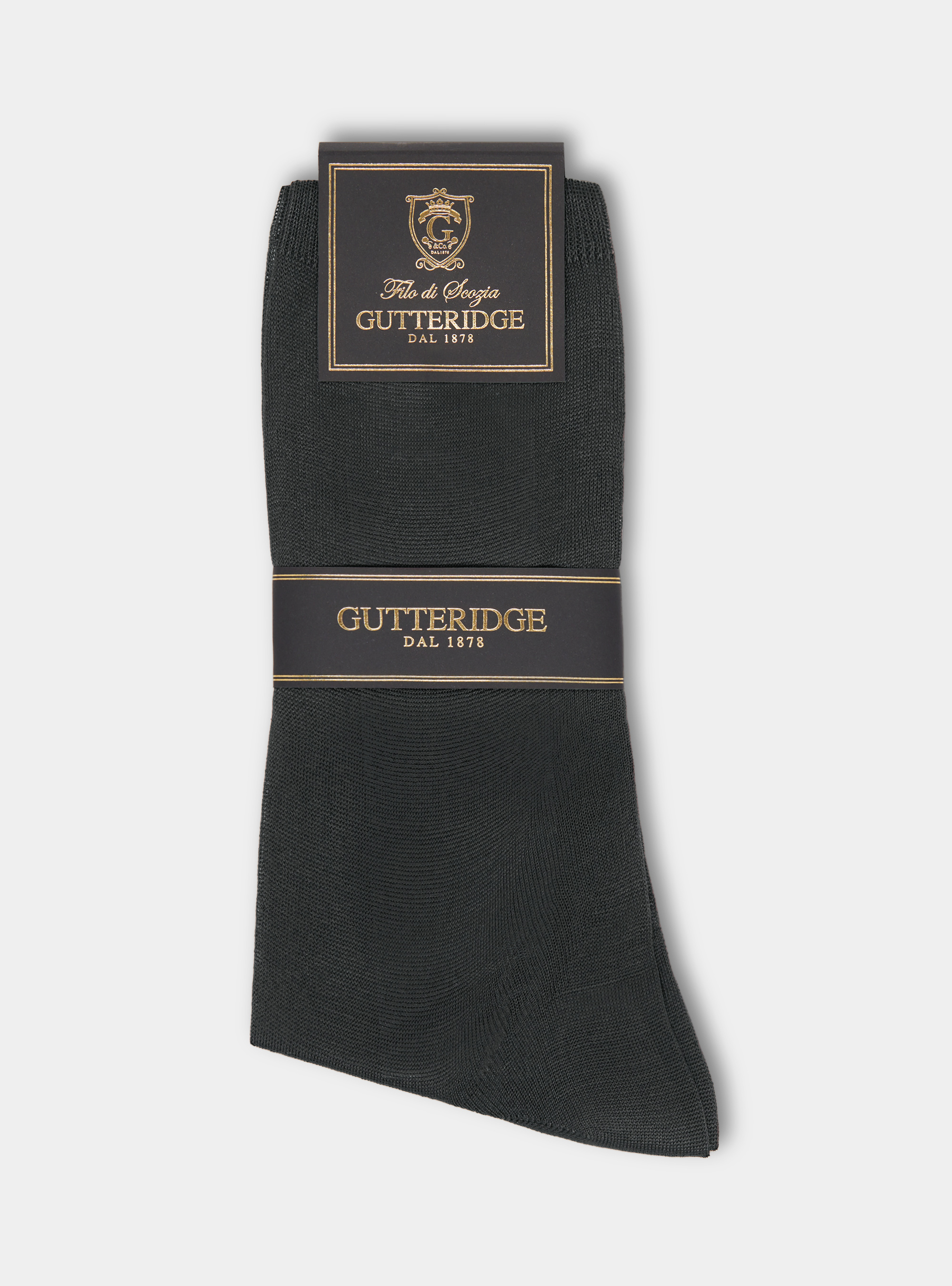 Calze lunghe in filo di scozia, ASFALTO