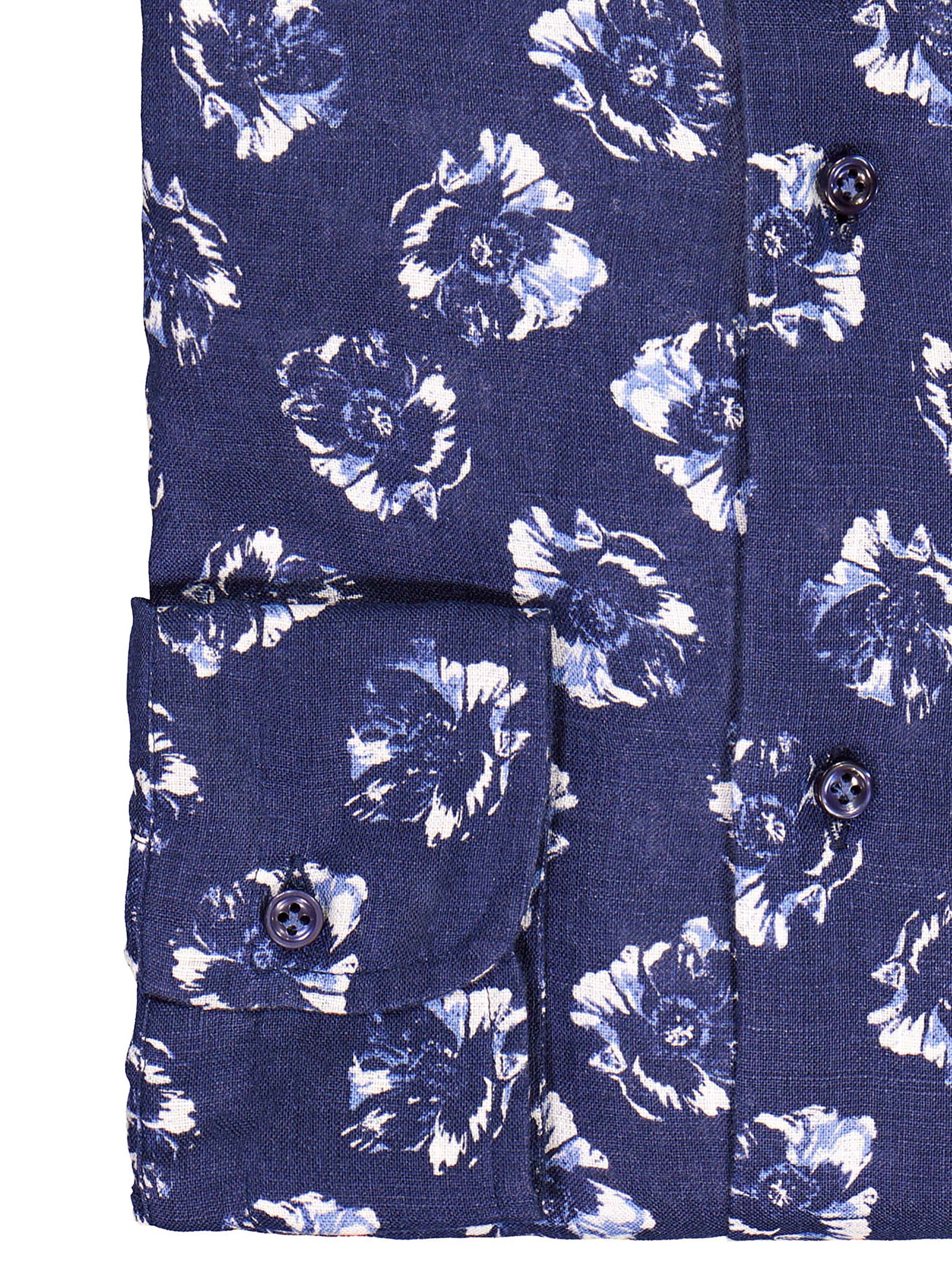 Camicia fantasia fiori grandi, MULTICOLOR