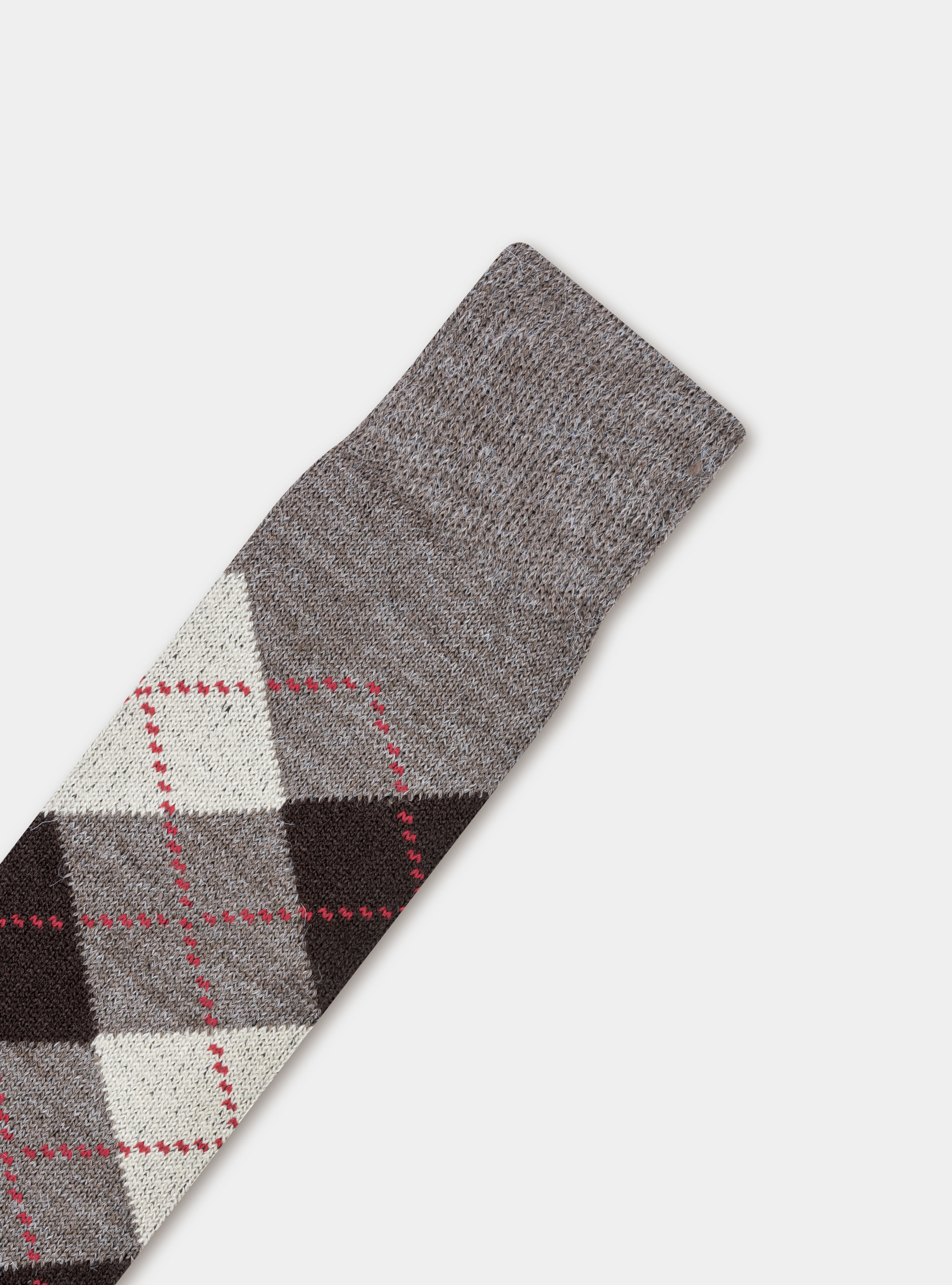 Long argyle socks, MUD