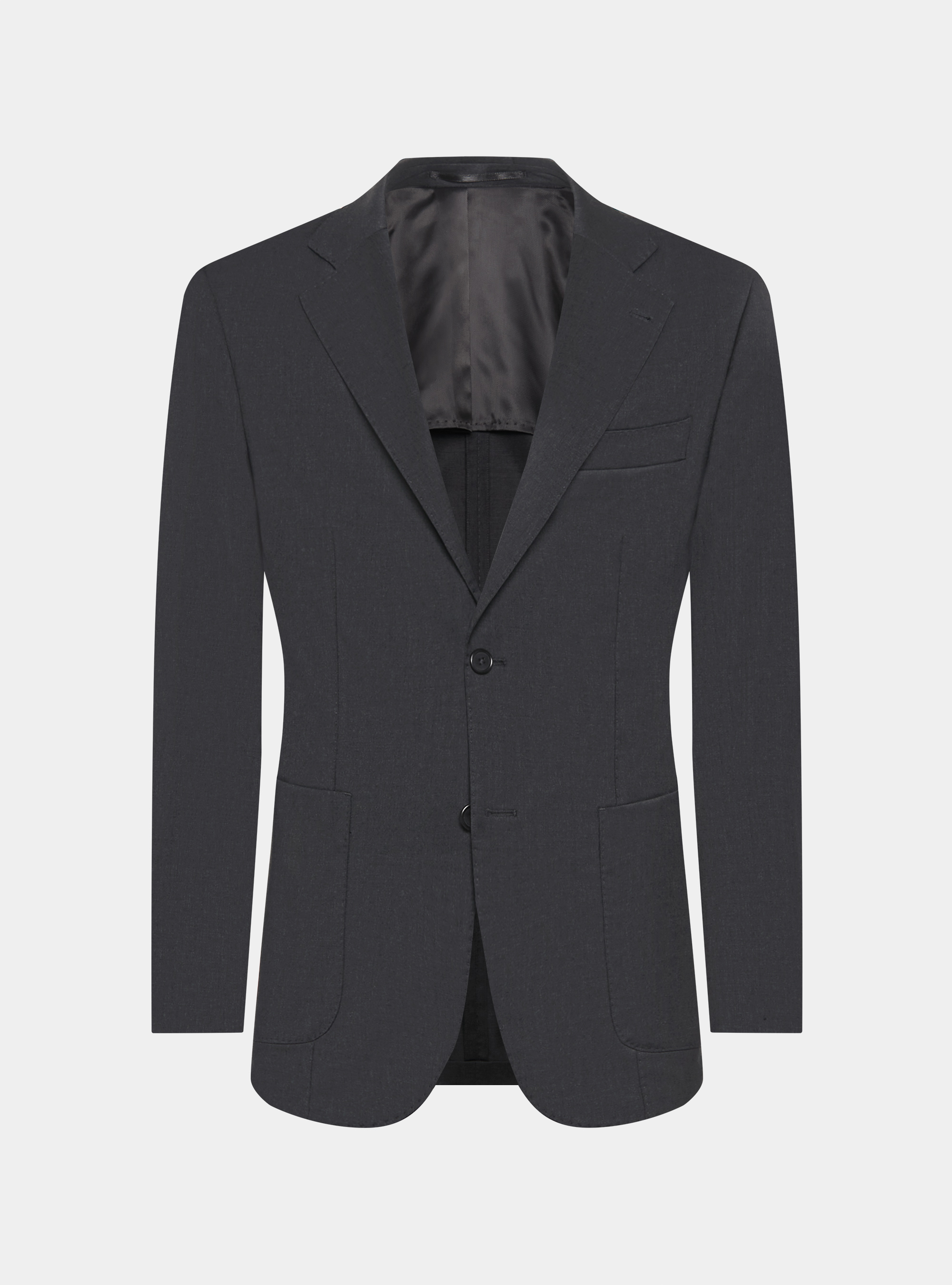 Giacca in pura lana, ASFALTO