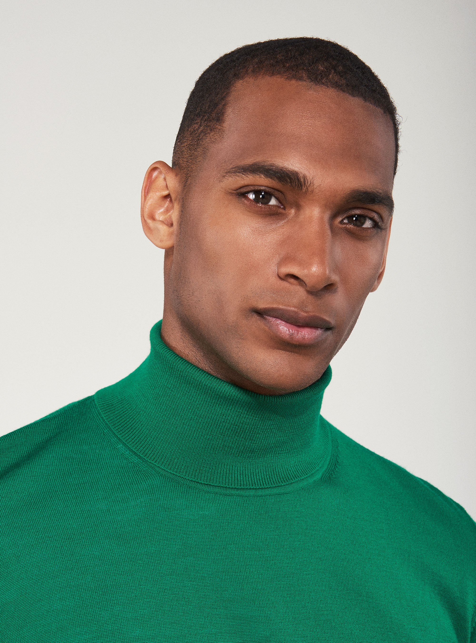 Dolcevita in pura lana merino extrafine, OLIVA