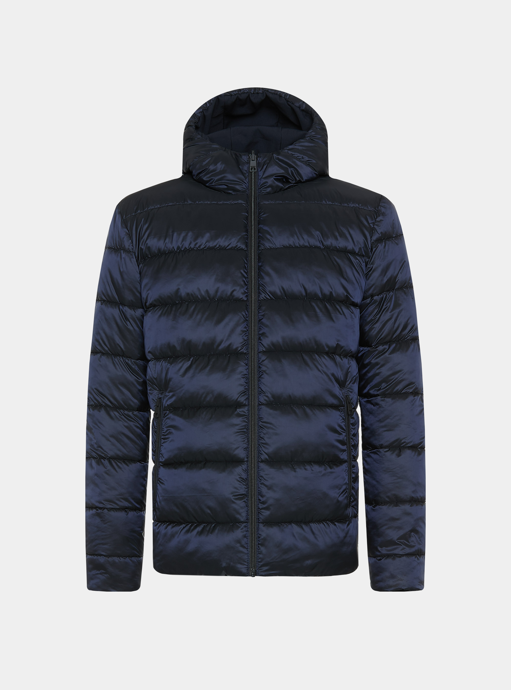 Blouson réversible avec capuche, BLEU MARINE