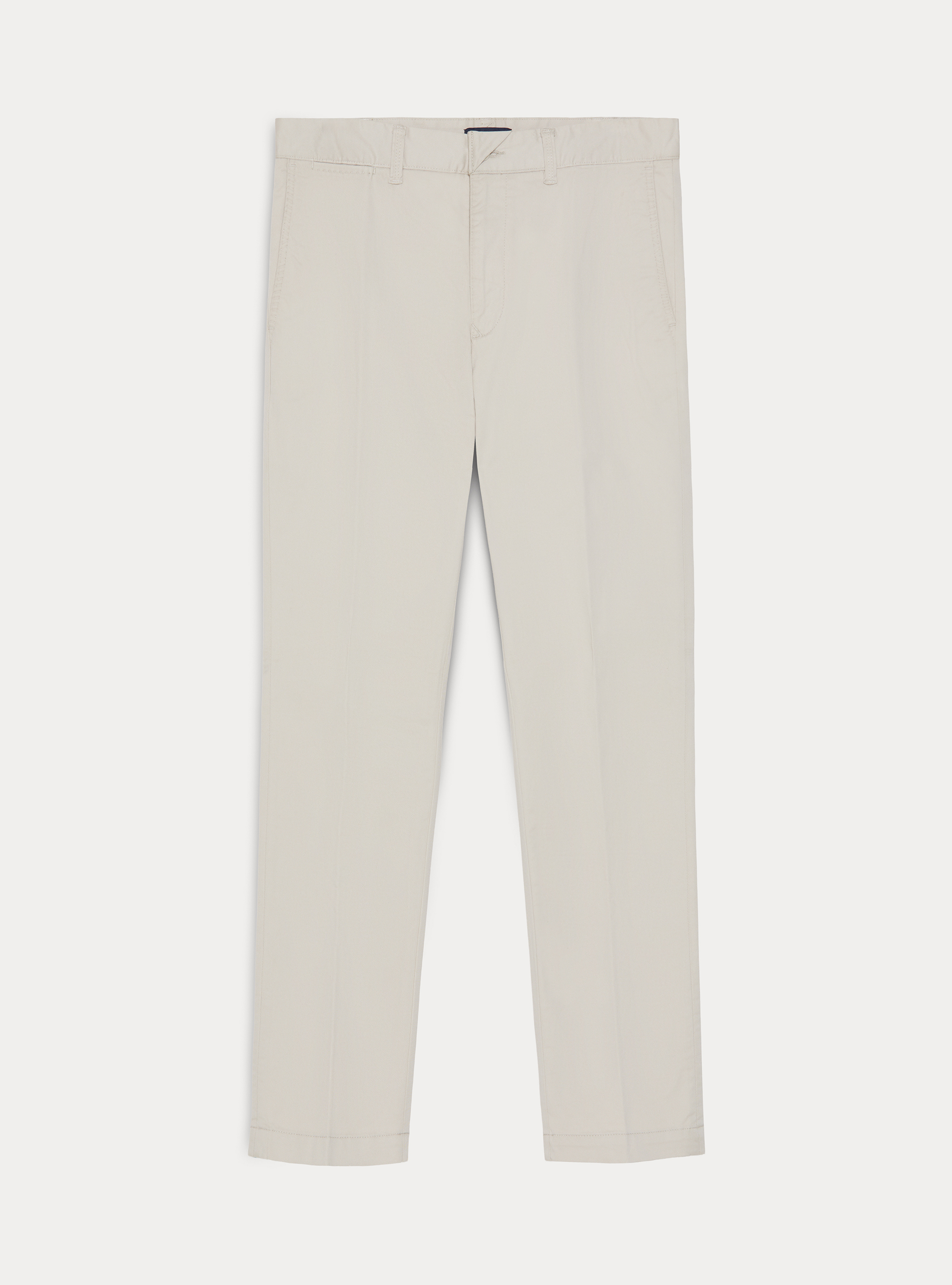 Slack slim fit in twill stretch, ECRU 0536C
