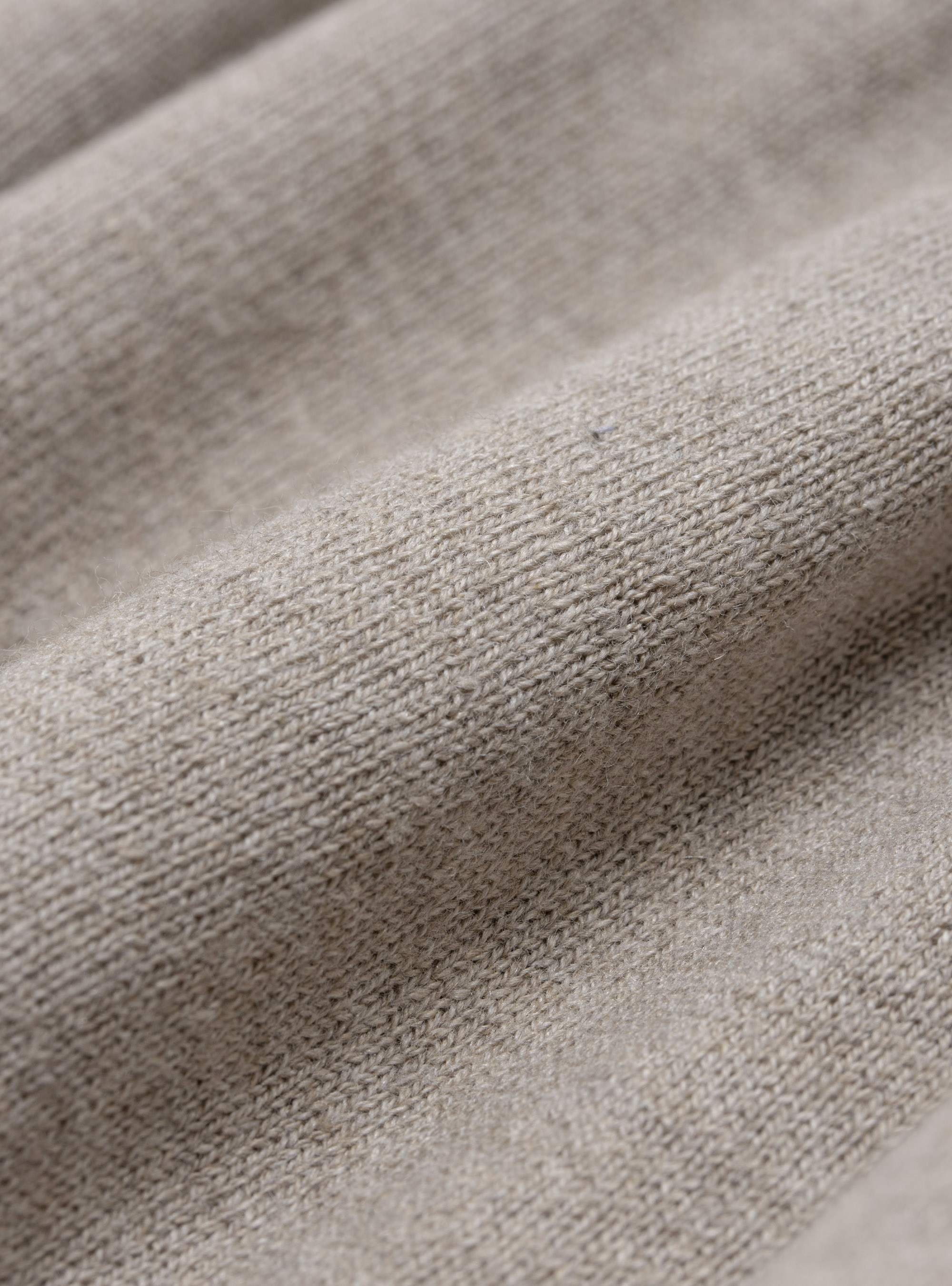 Dolcevita in cotone seta e cashmere, SABBIA