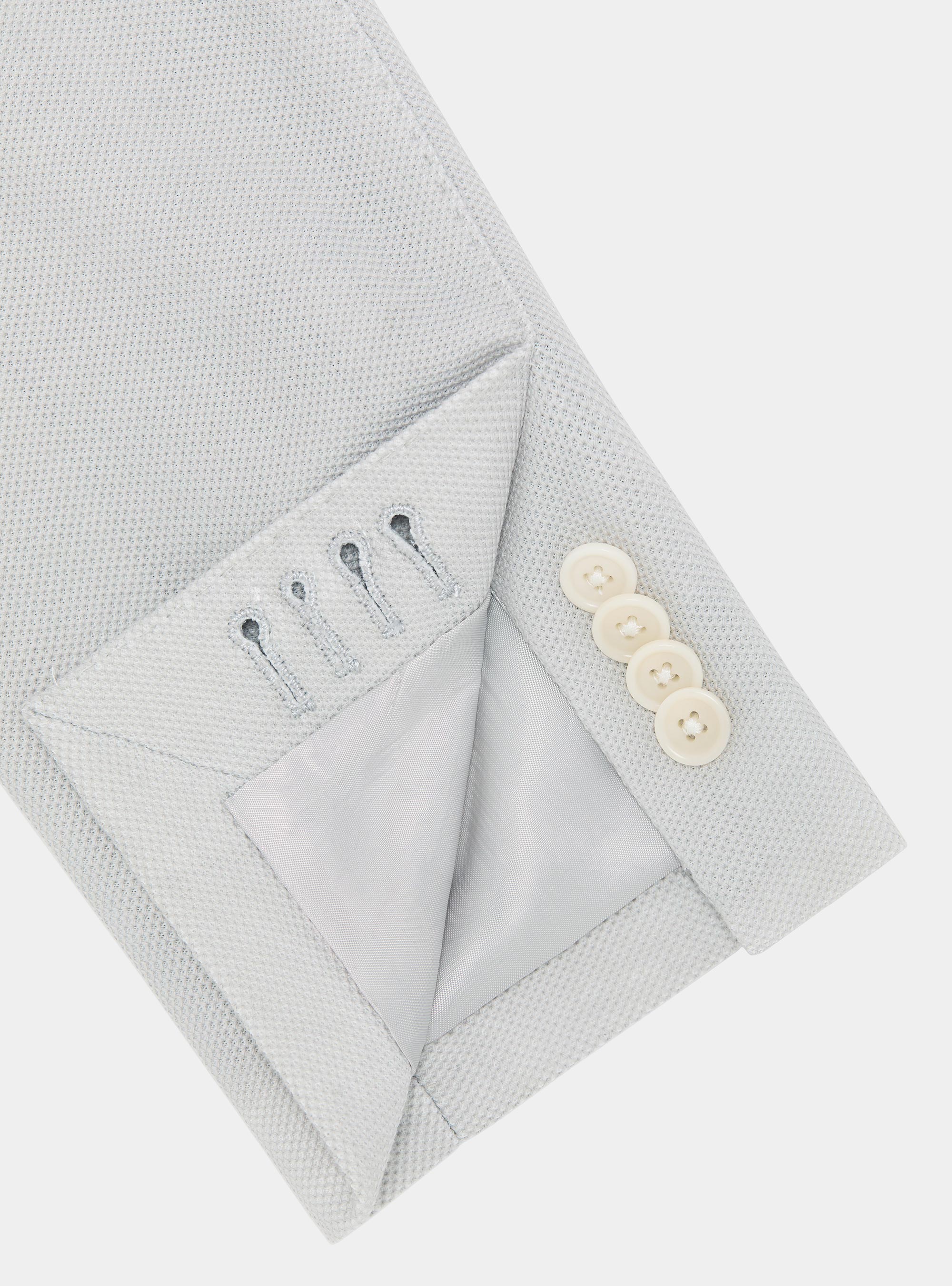 Giacca jersey in misto cotone, GRIGIO CHIARO 0256C