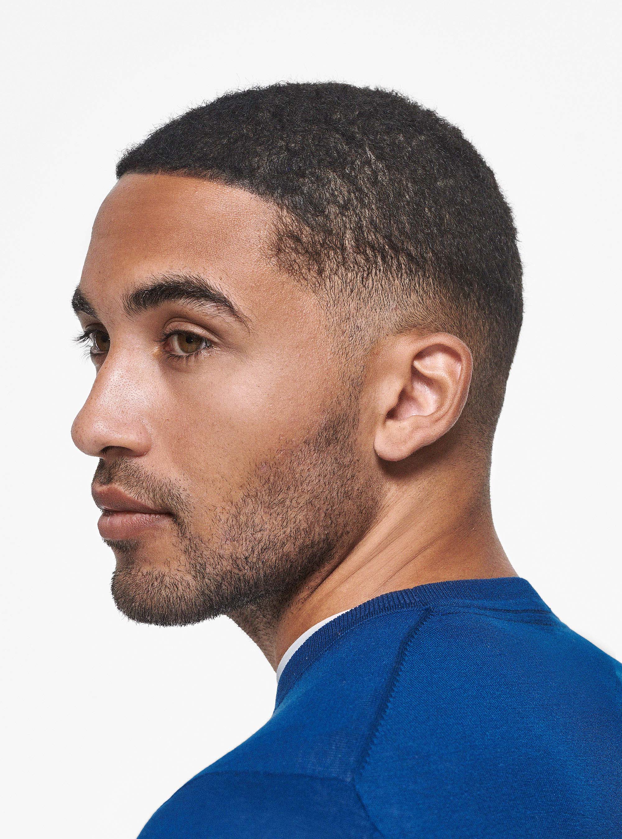 Silk and cotton crew-neck sweater, BLUE ROYAL