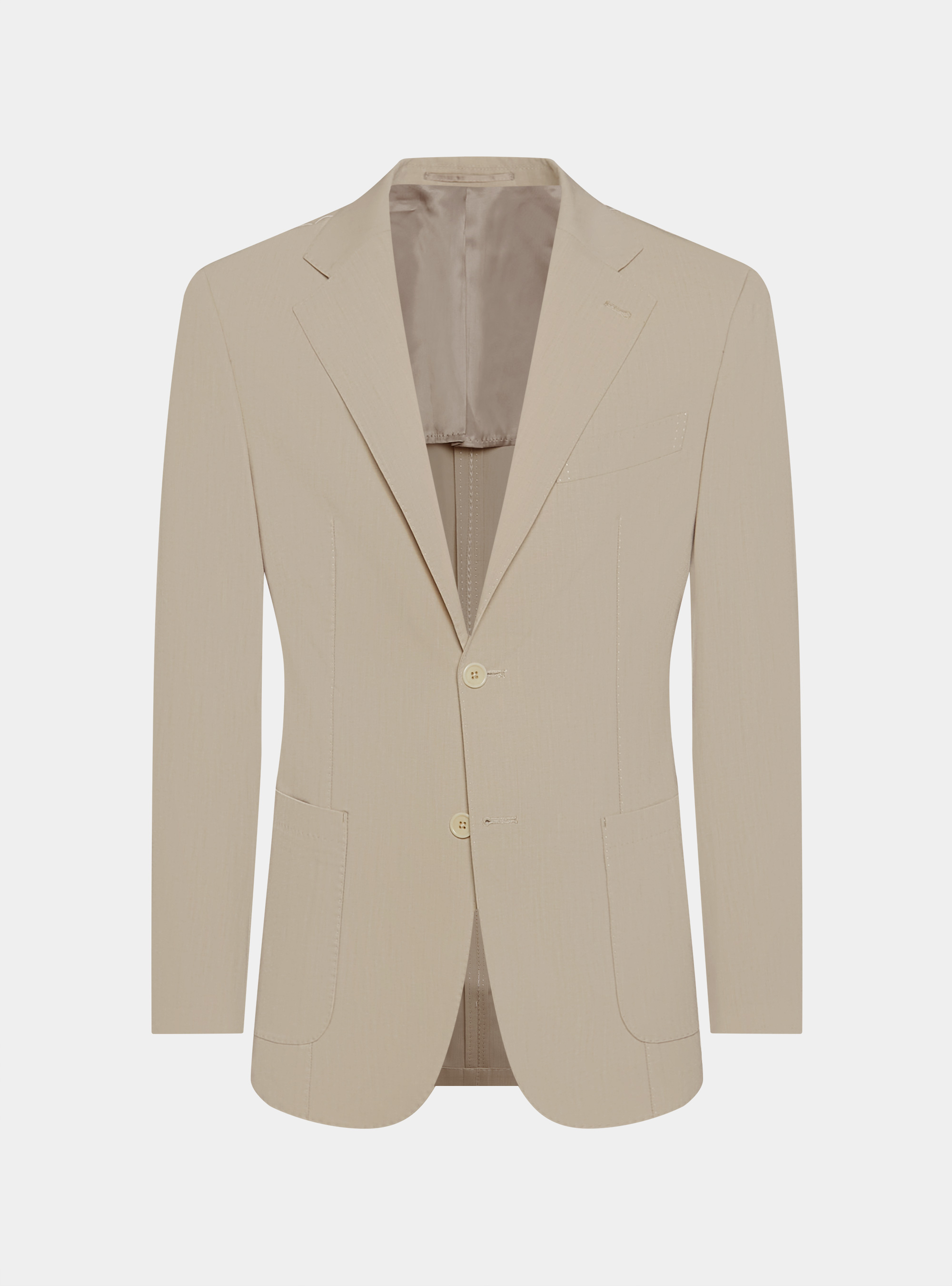 Americana de traje cl&aacute;sica slim fit, CRUDO
