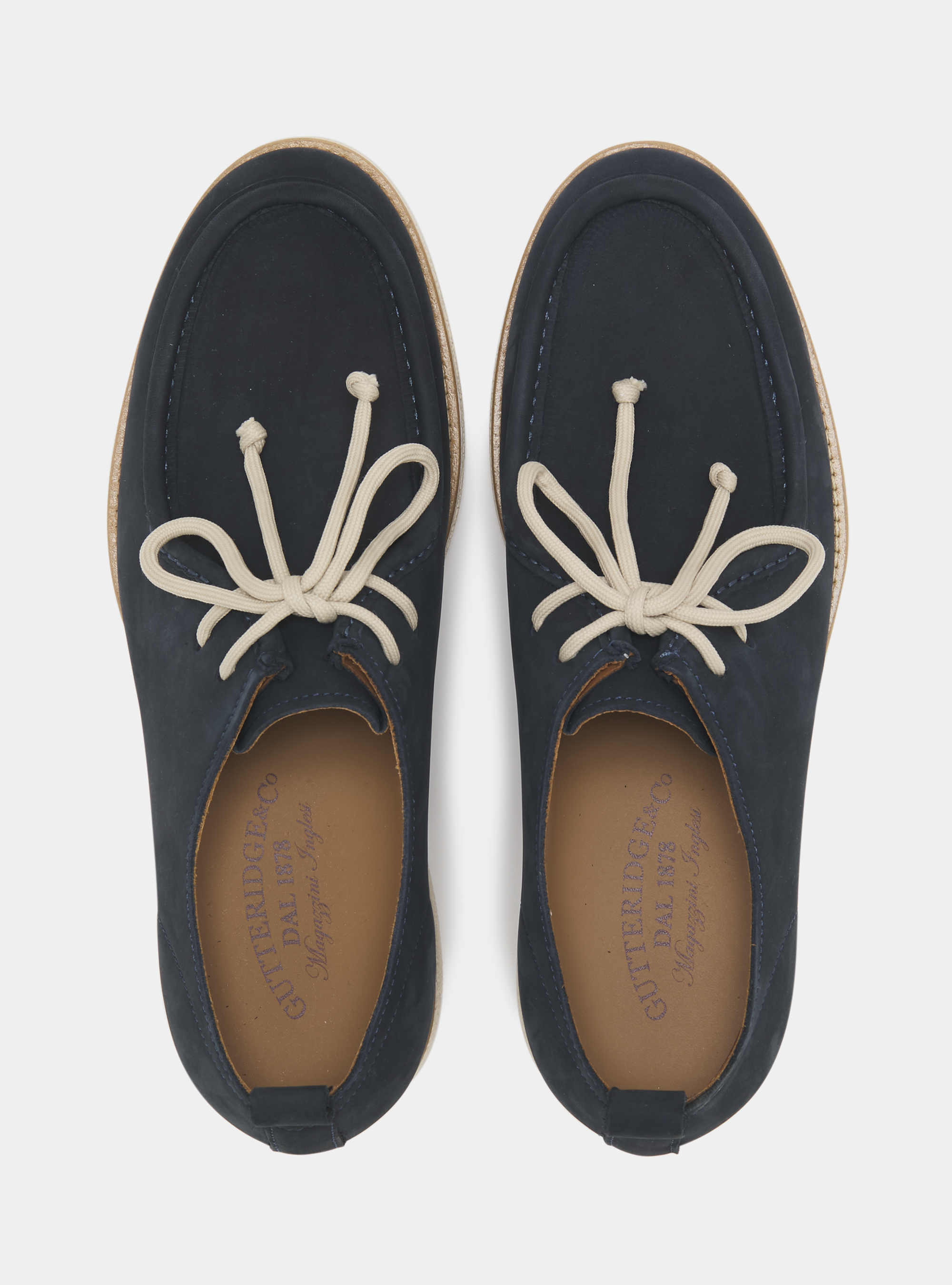 Nubuck boots, NAVY BLUE