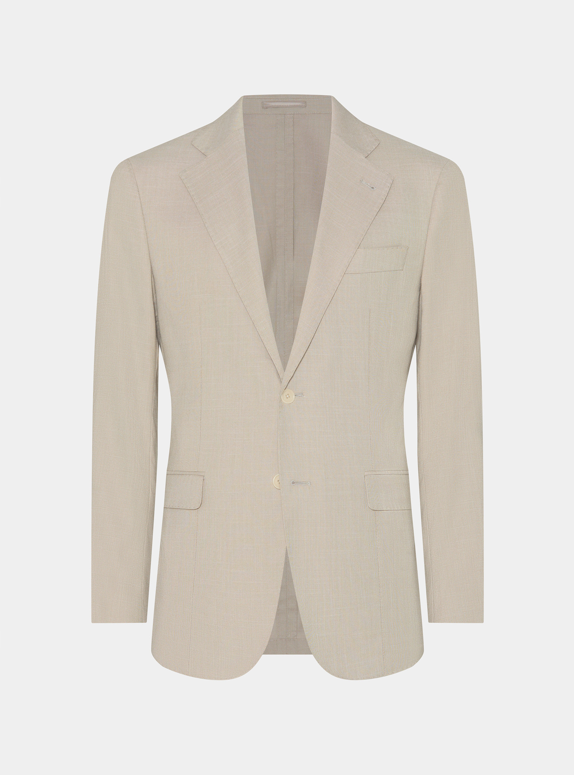 Giacca abito in tessuto fiammato, SABBIA