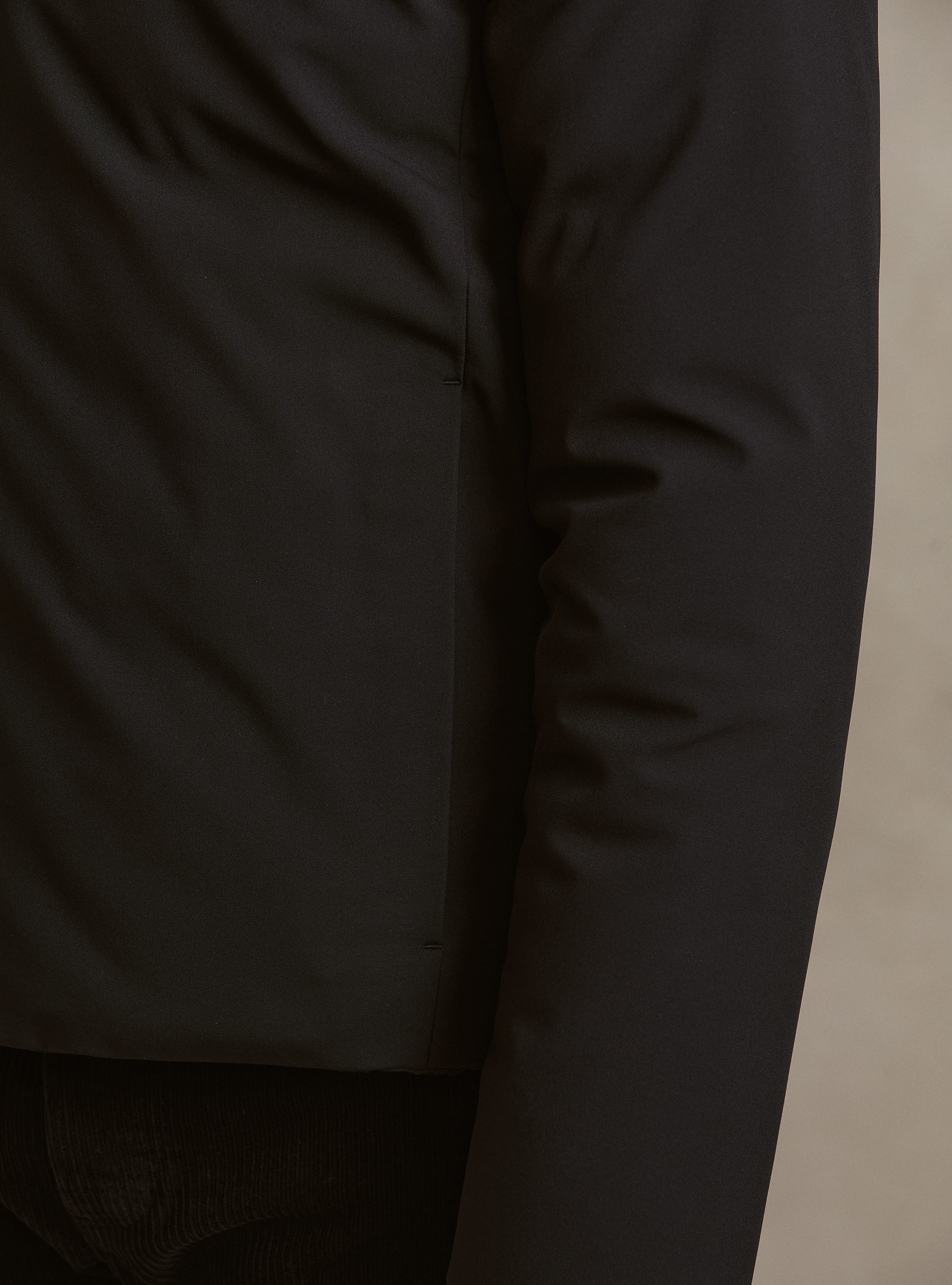 Reversible hooded bomber jacket, NAVY BLUE