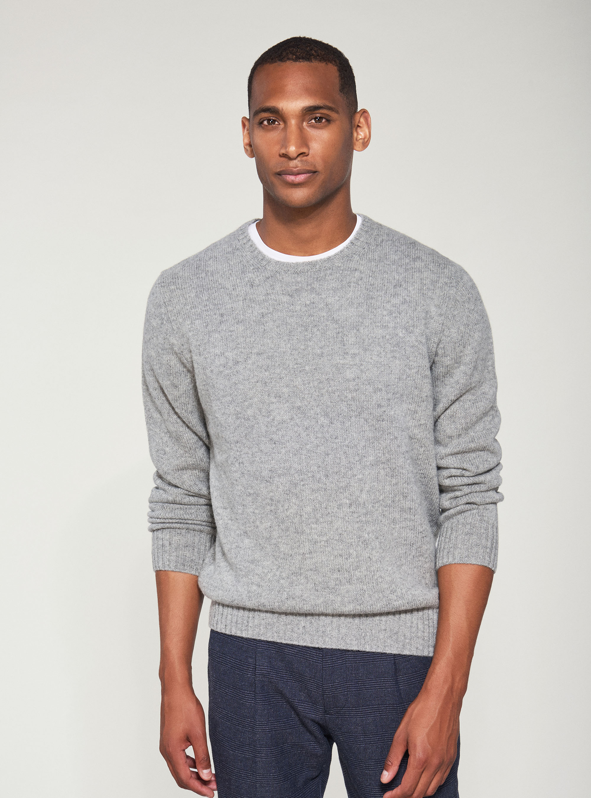 shetland crew neck sweaters