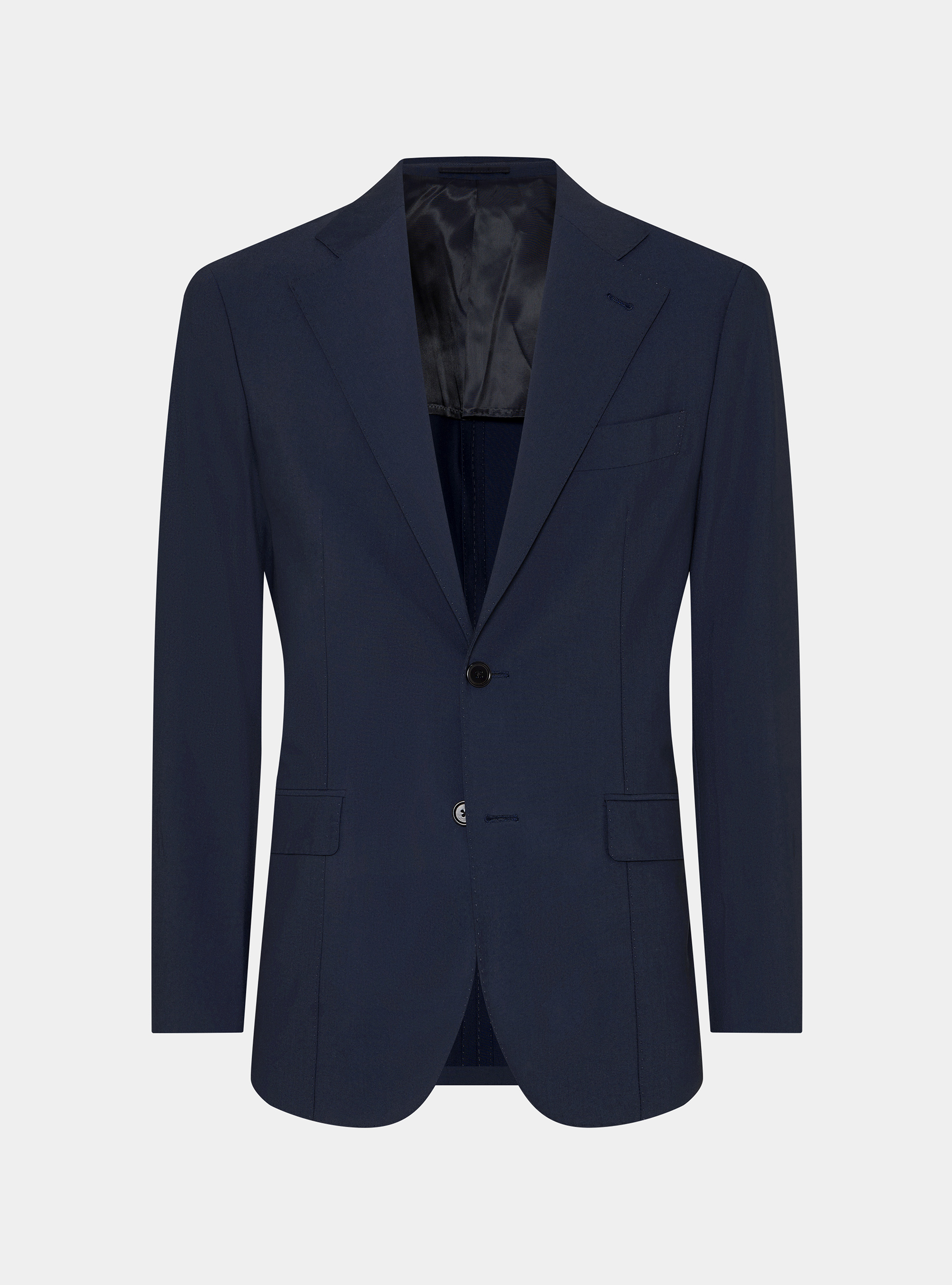 Slim fit suit blazer, NAVY BLUE