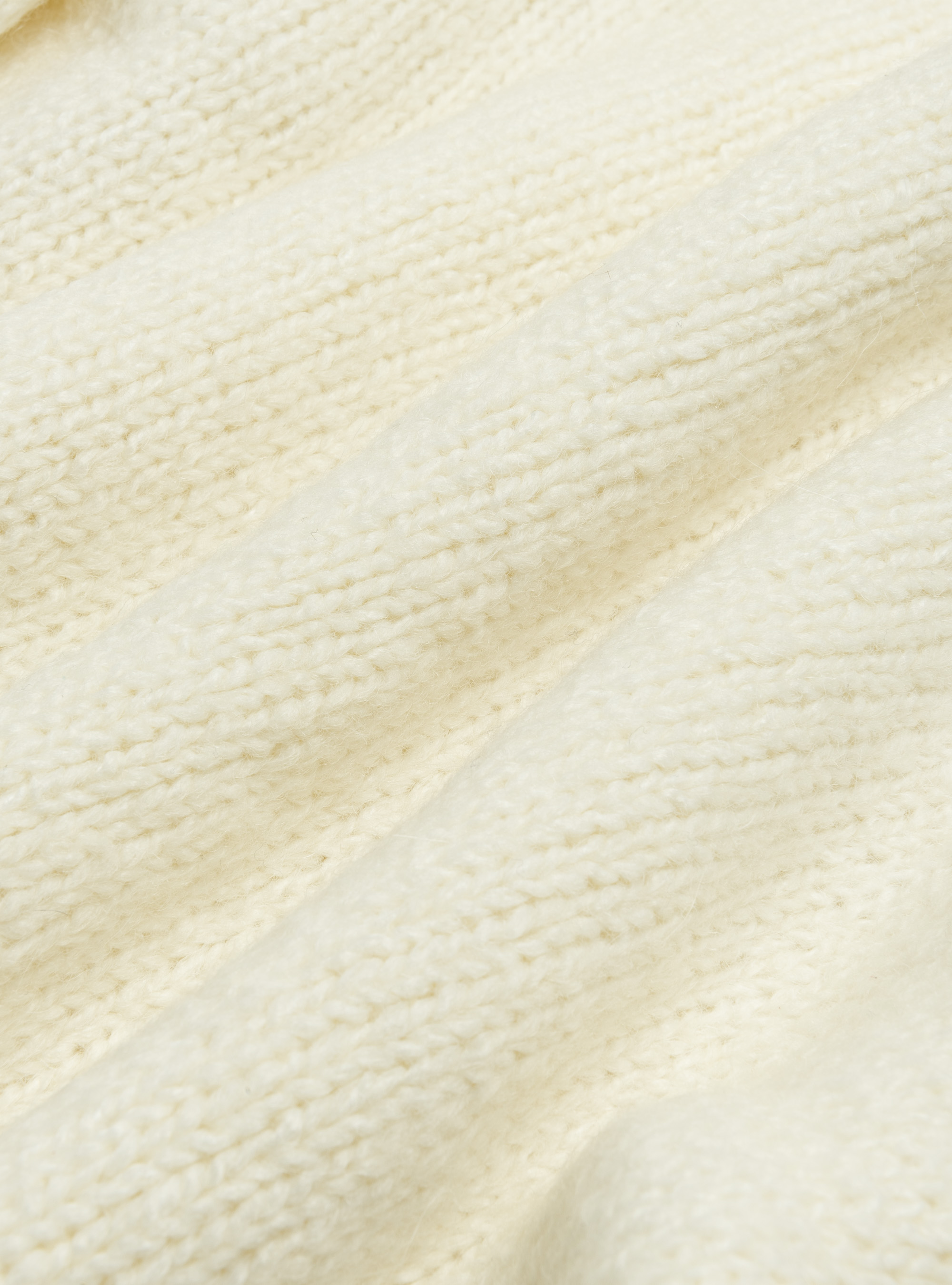 Maglia in misto lana alpaca, BIANCO