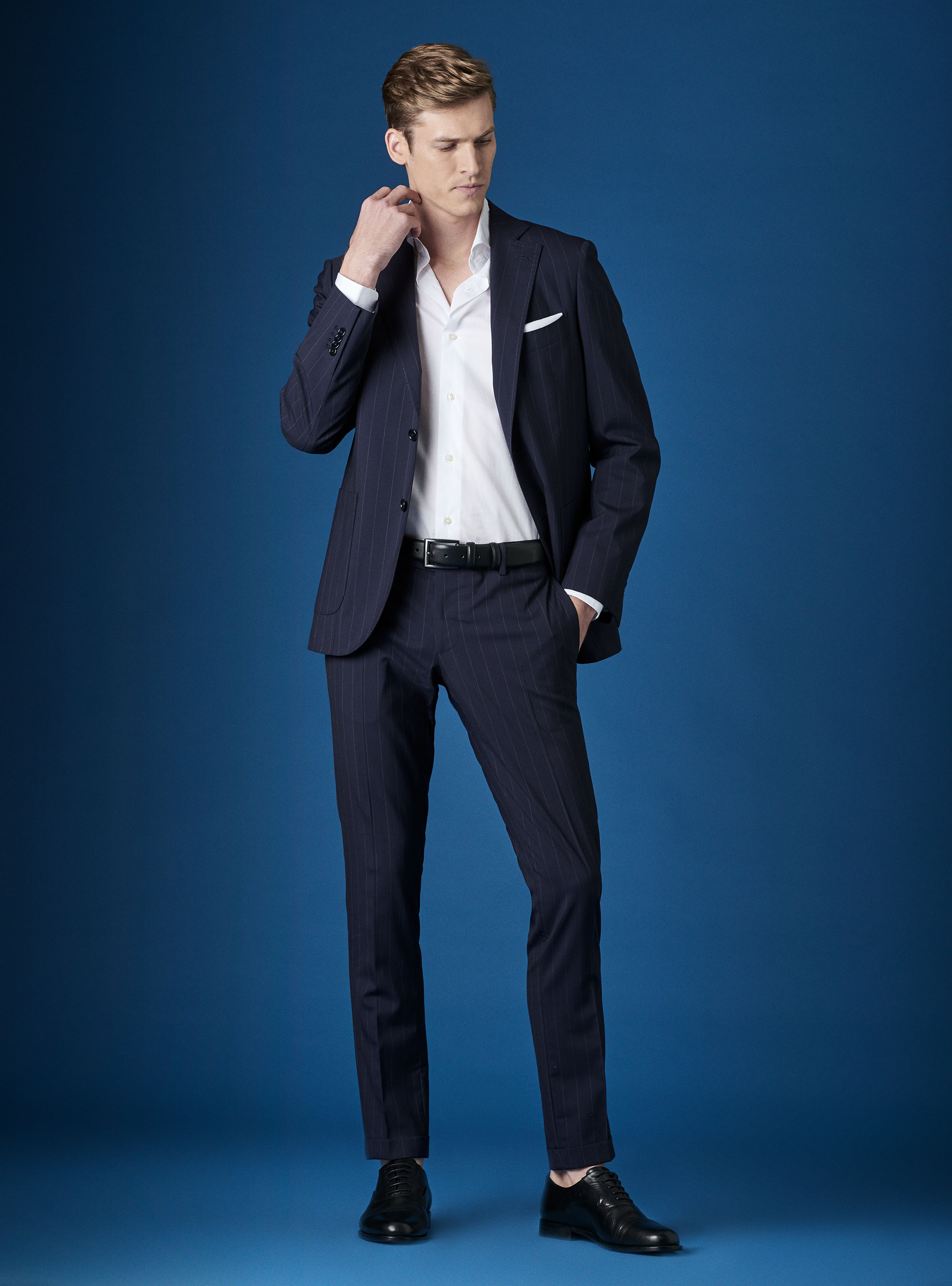 Pantal&oacute;n lana super 110 con raya diplom&aacute;tica, AZUL MARINO