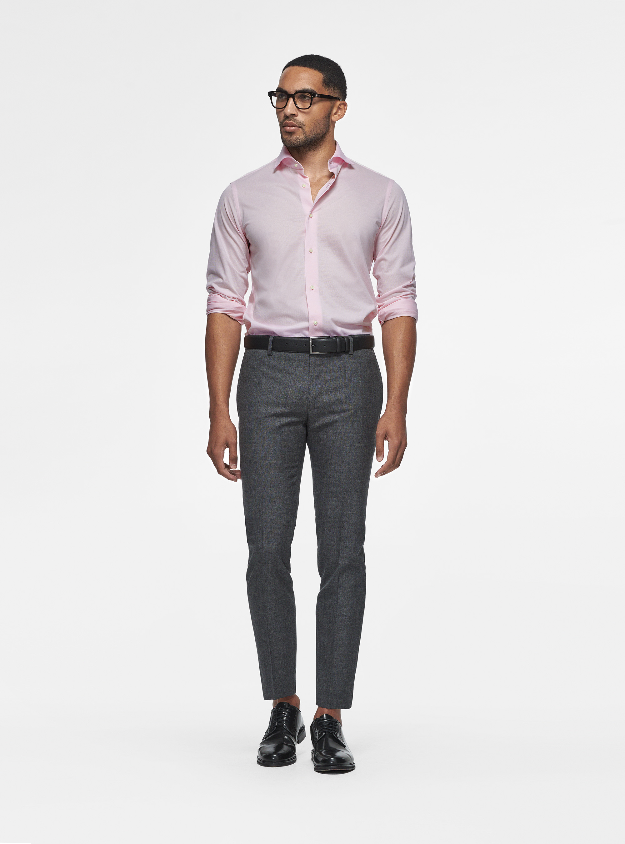 COOLMAX fabric pique shirt, PINK