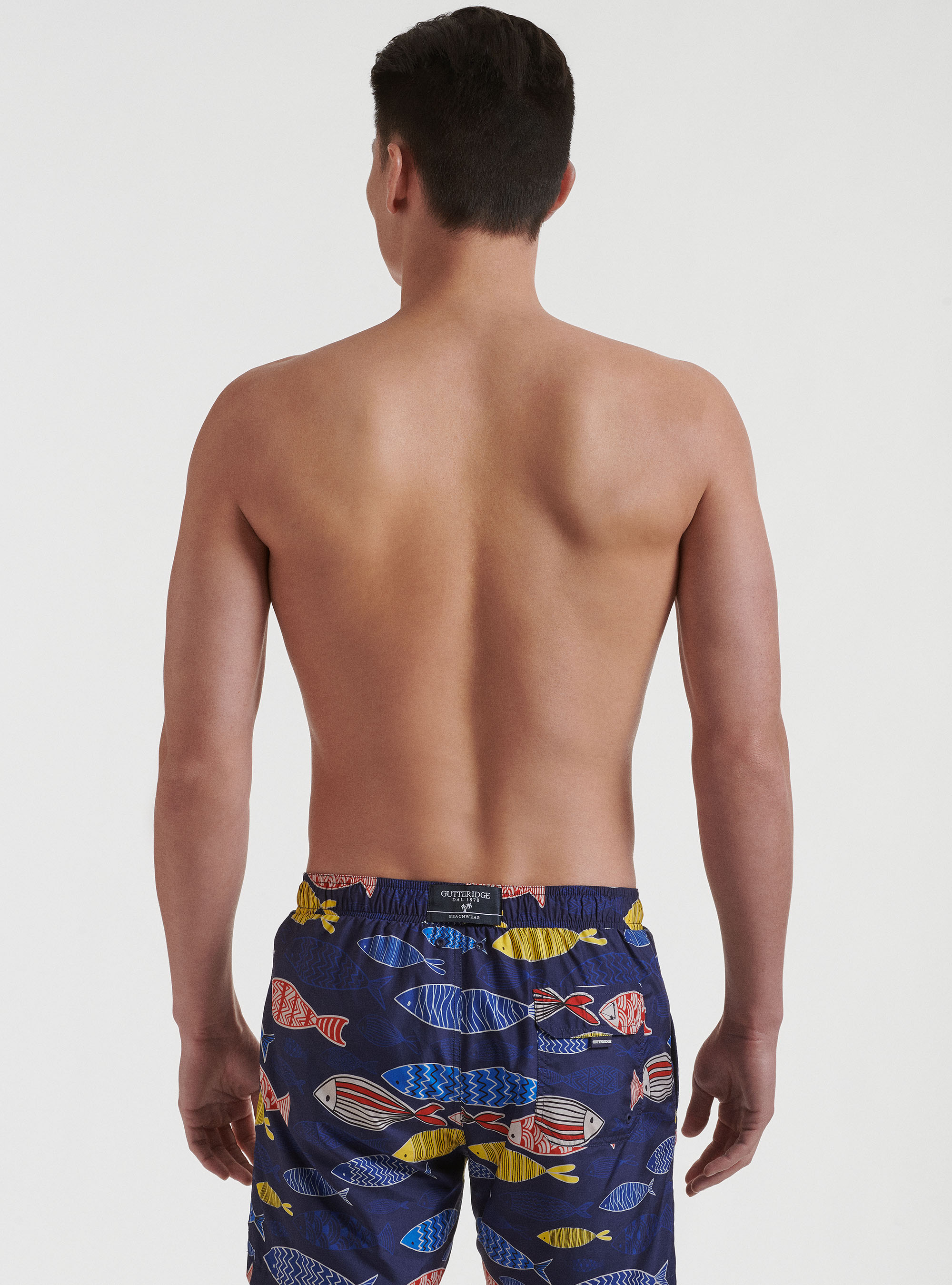 Fish fantasy swimwear, BLUE