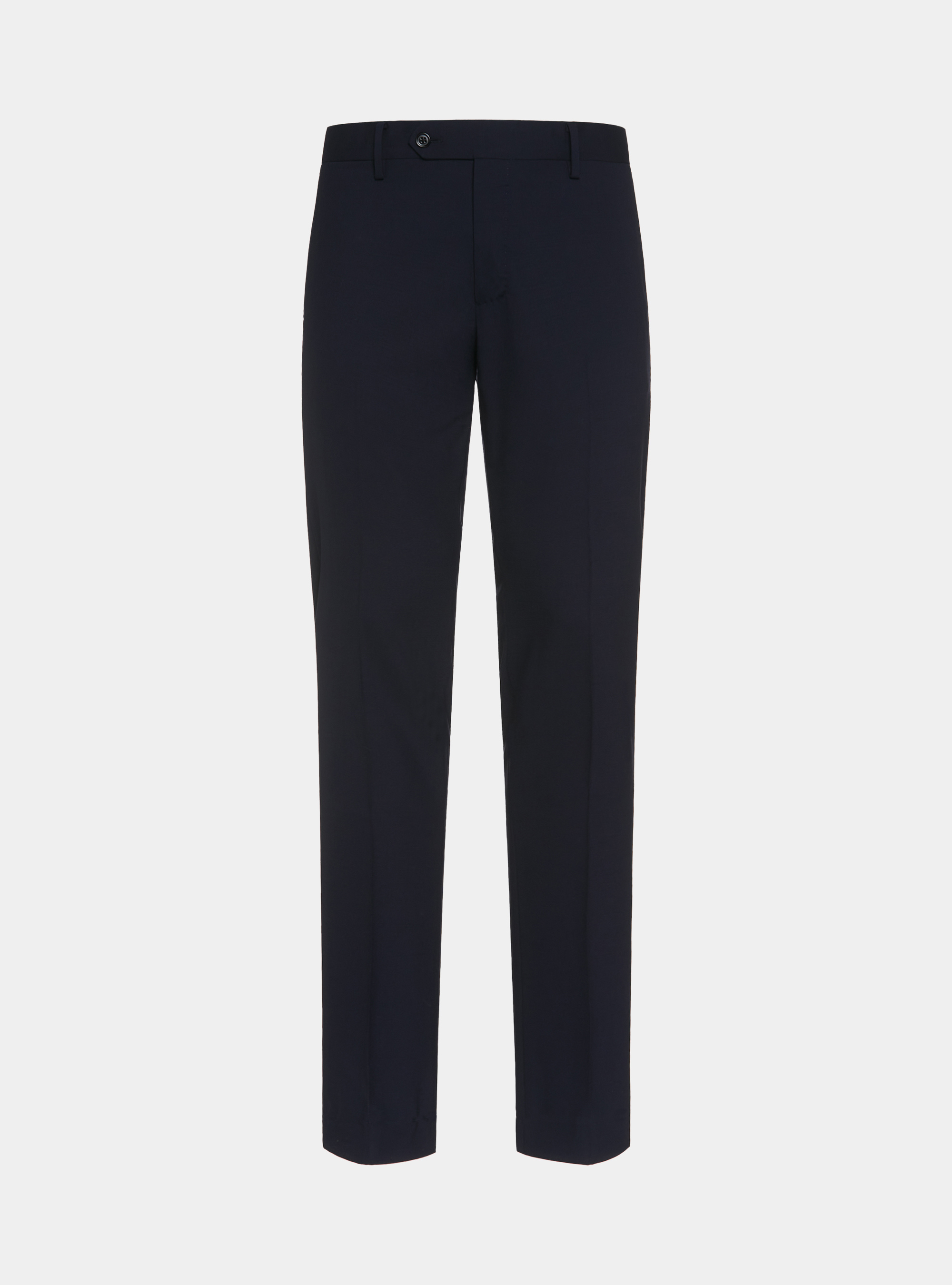 Pantaloni in pura lana superfine 120, BLU NAVY
