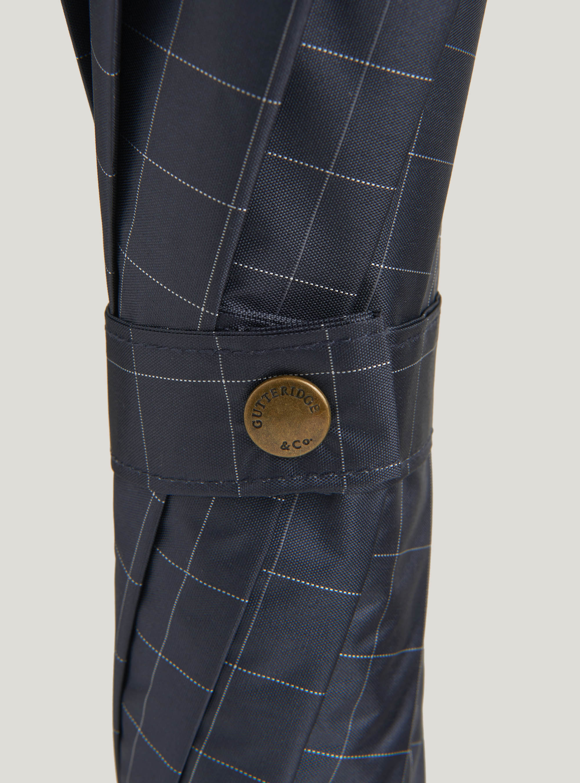 Checkered umbrella, BLUE