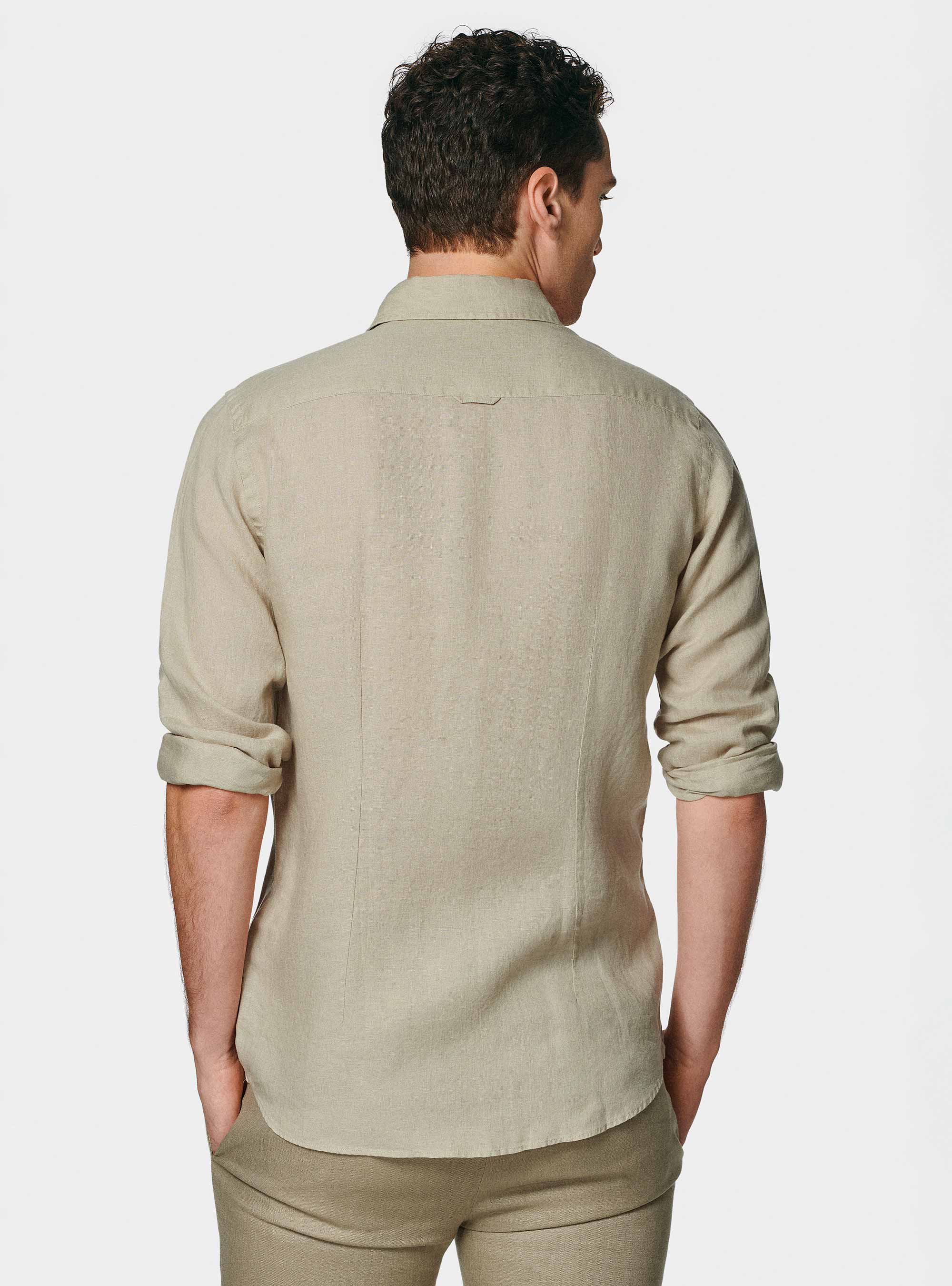 専用　Deuxieme Classe PROTAGONISTA LINEN LINEN SHIRT Deuxieme Classe LINENワイヤーウォッシュ