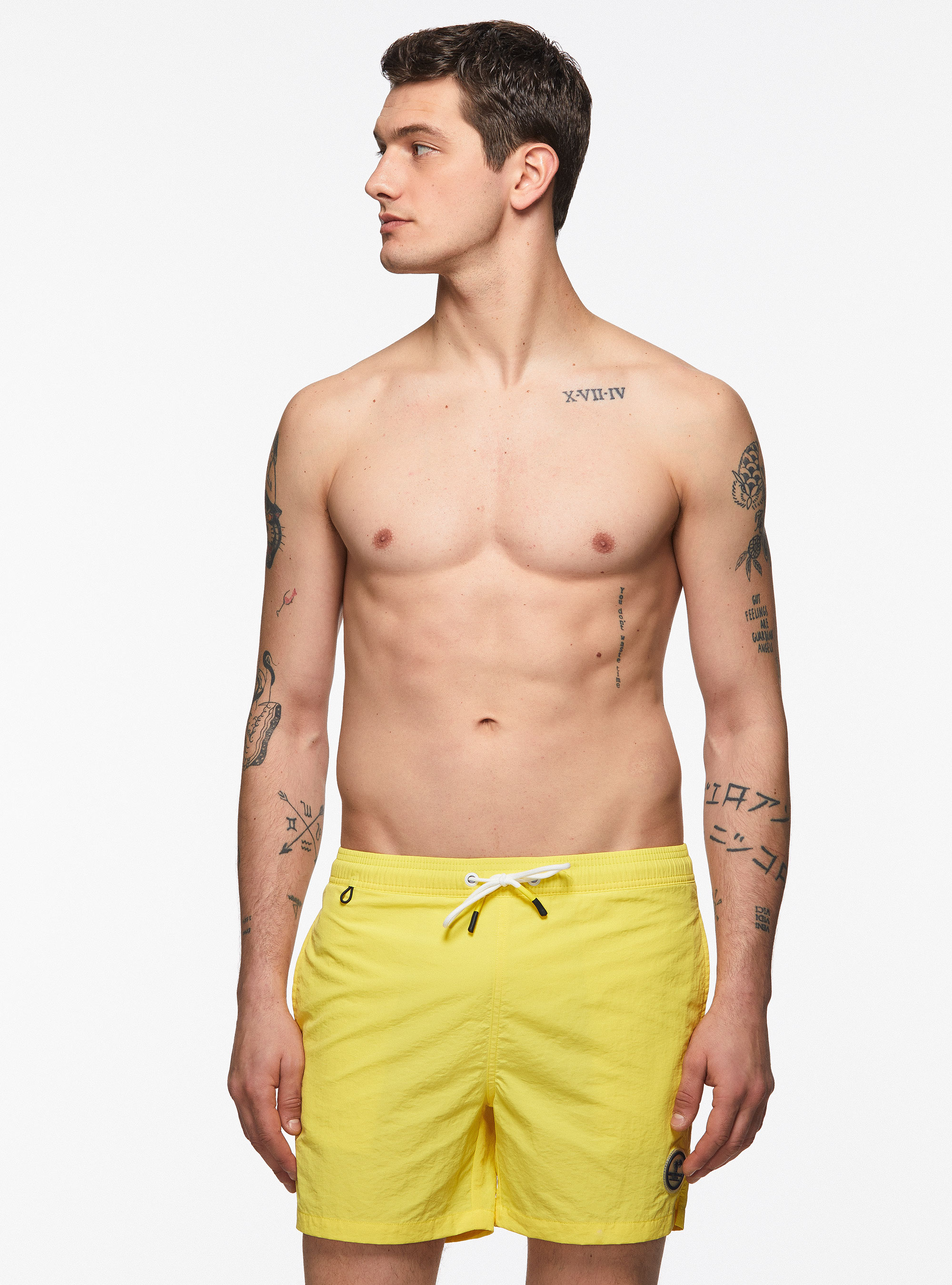 Costume da bagno tinta unita, 