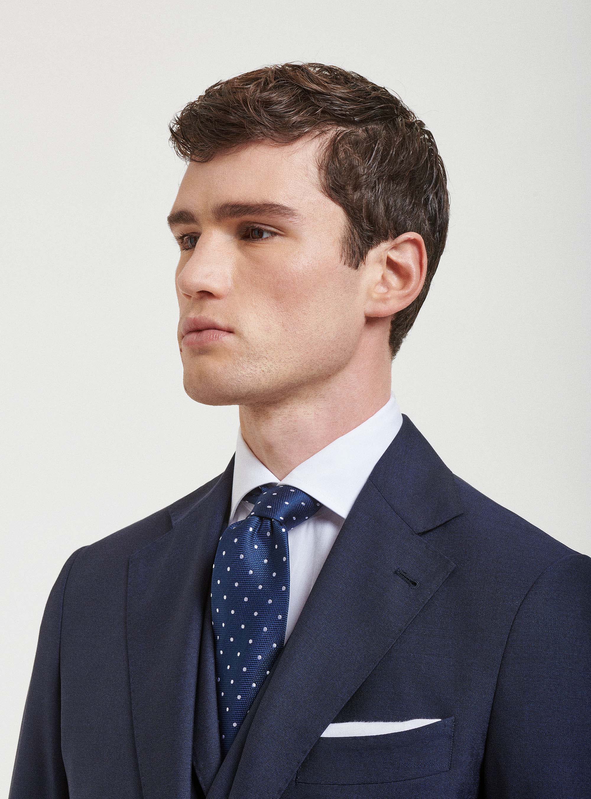 Pure wool suit blazer Vitale Barberis Canonico, NAVY BLUE