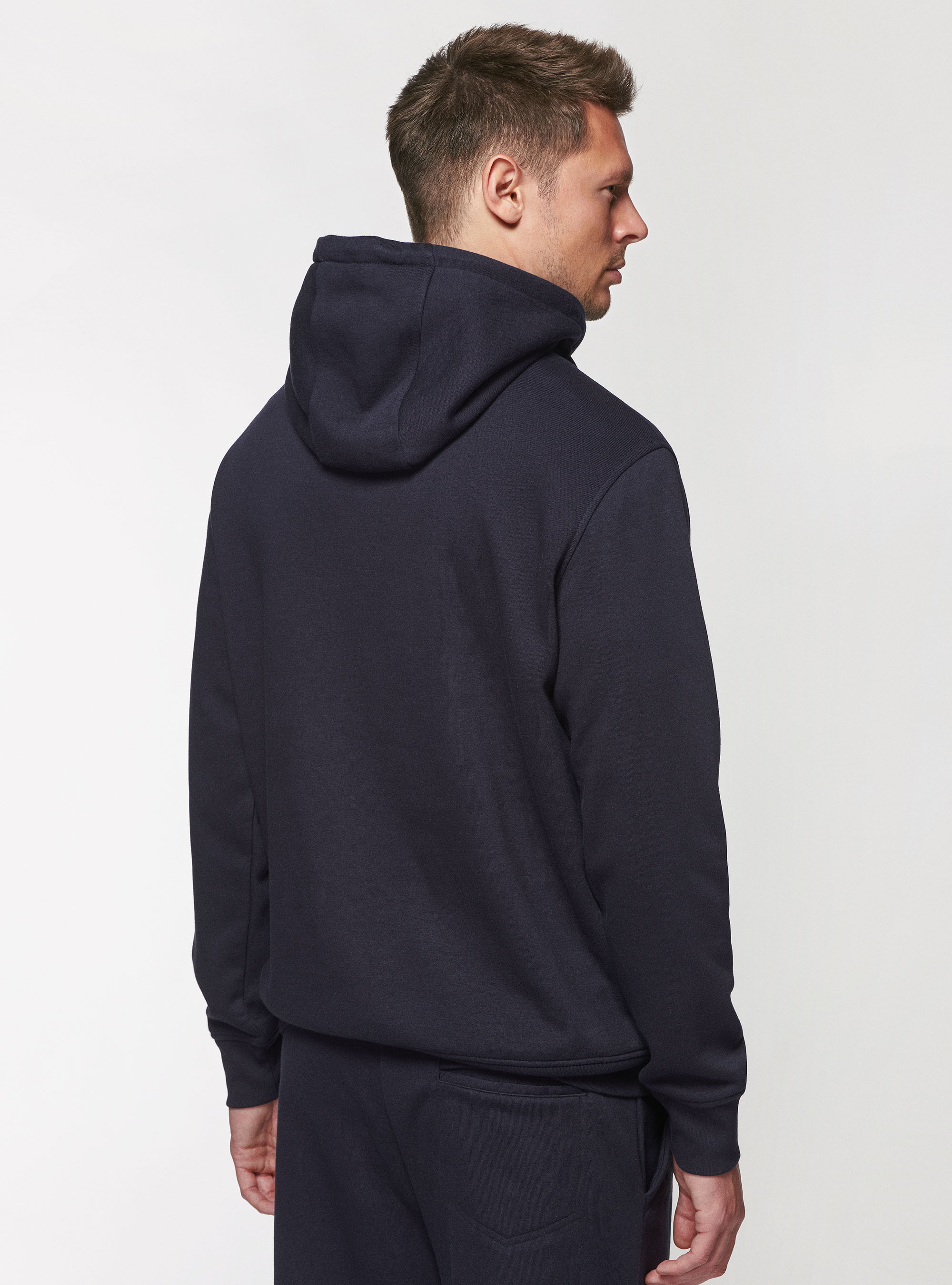 Felpa con cappuccio  jadore sanremo, NAVY BLUE