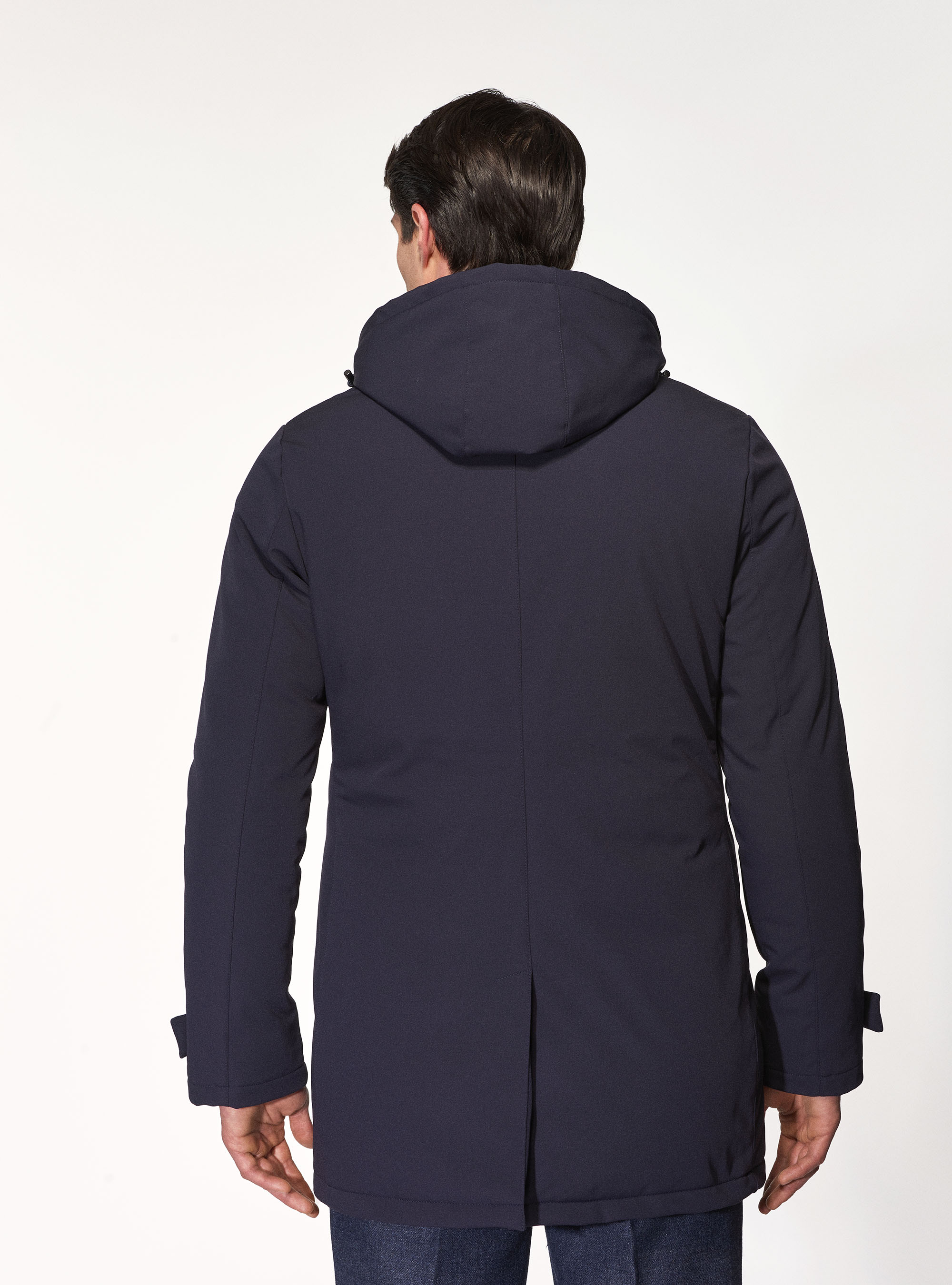 Technical jacket with Primaloft padding, NAVY BLUE