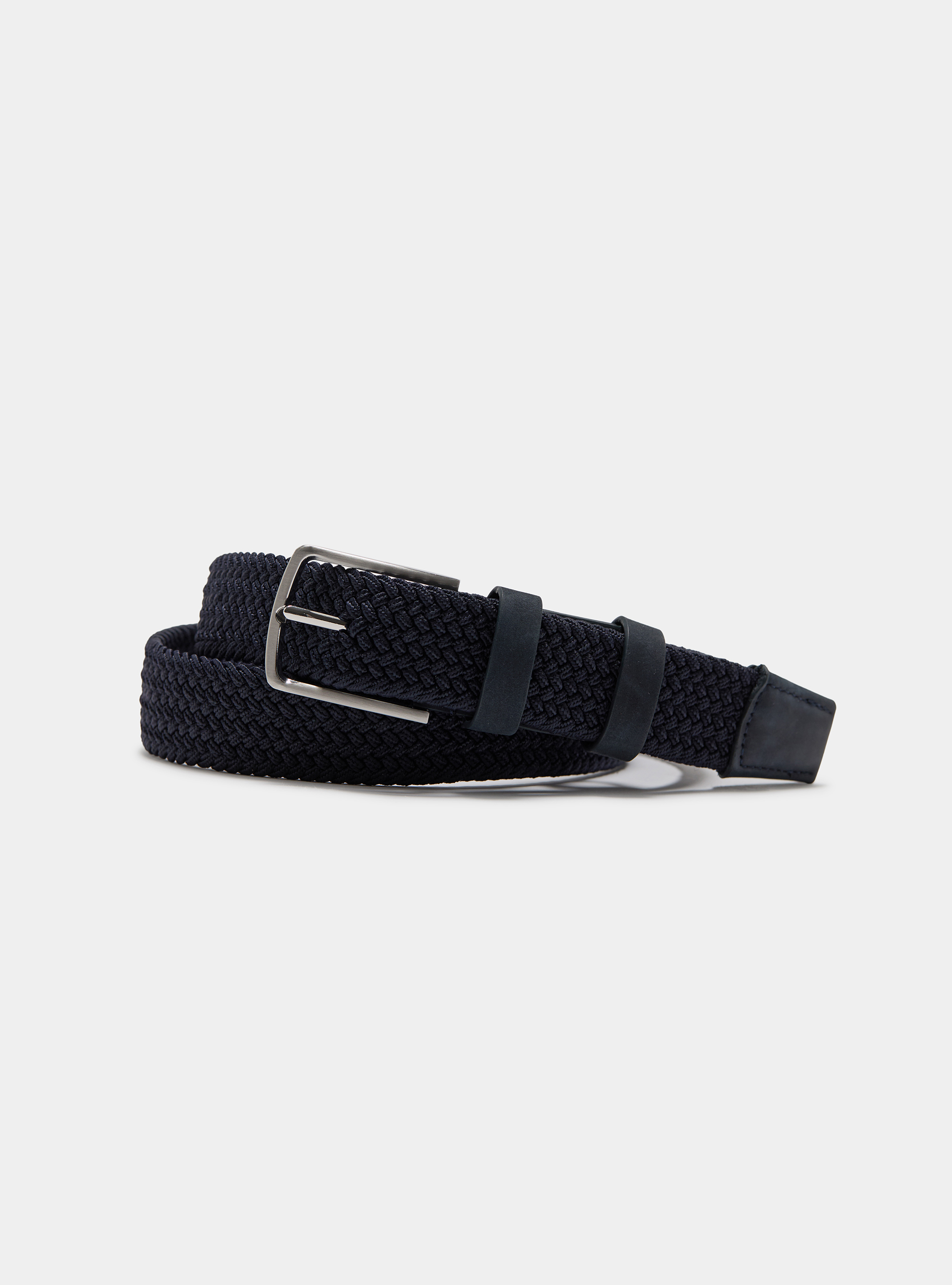 Cintura elastica tinta unita, NAVY BLUE