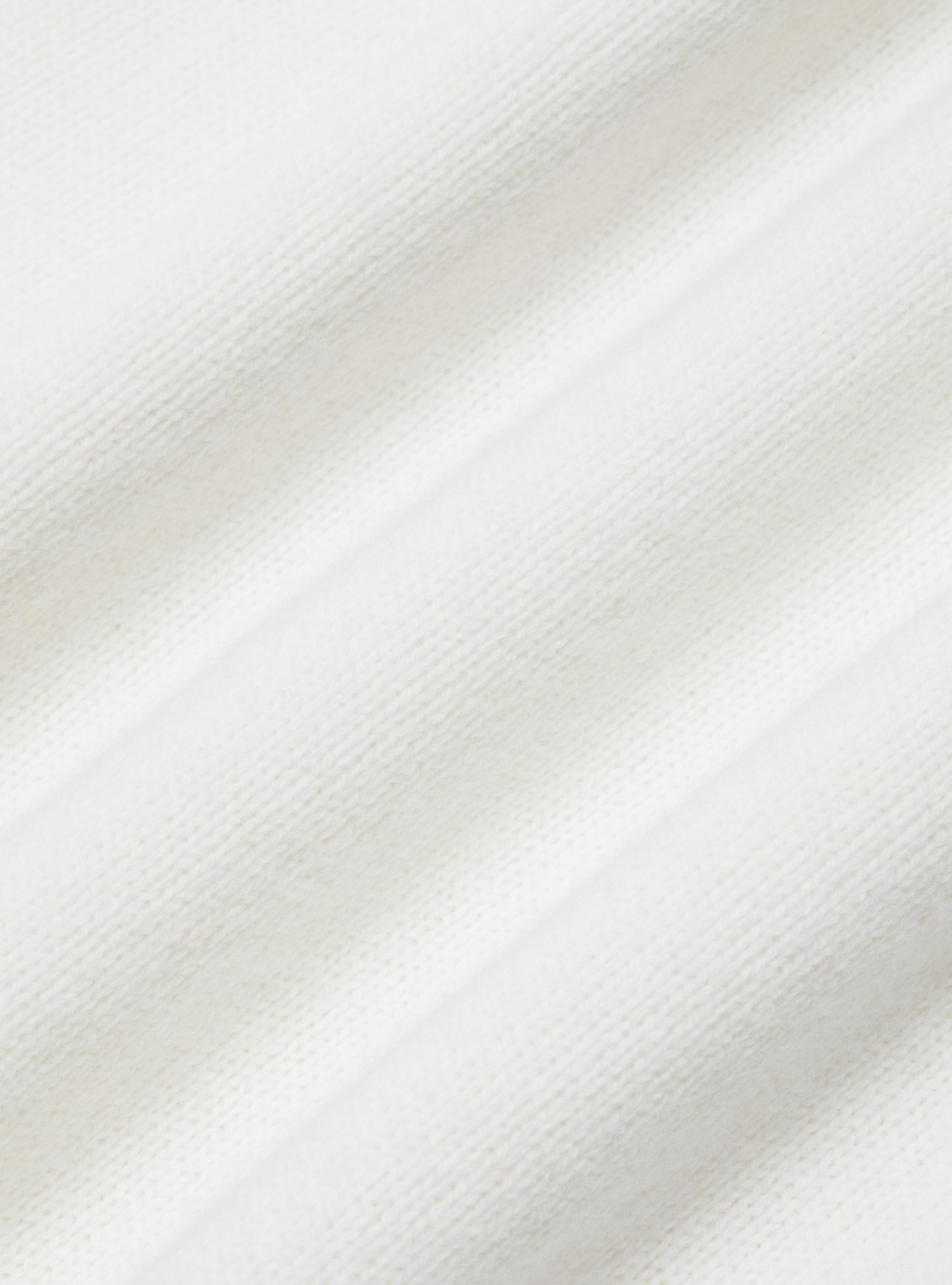 Rollkragenpullover aus Merinowolle, BIANCO 0099C