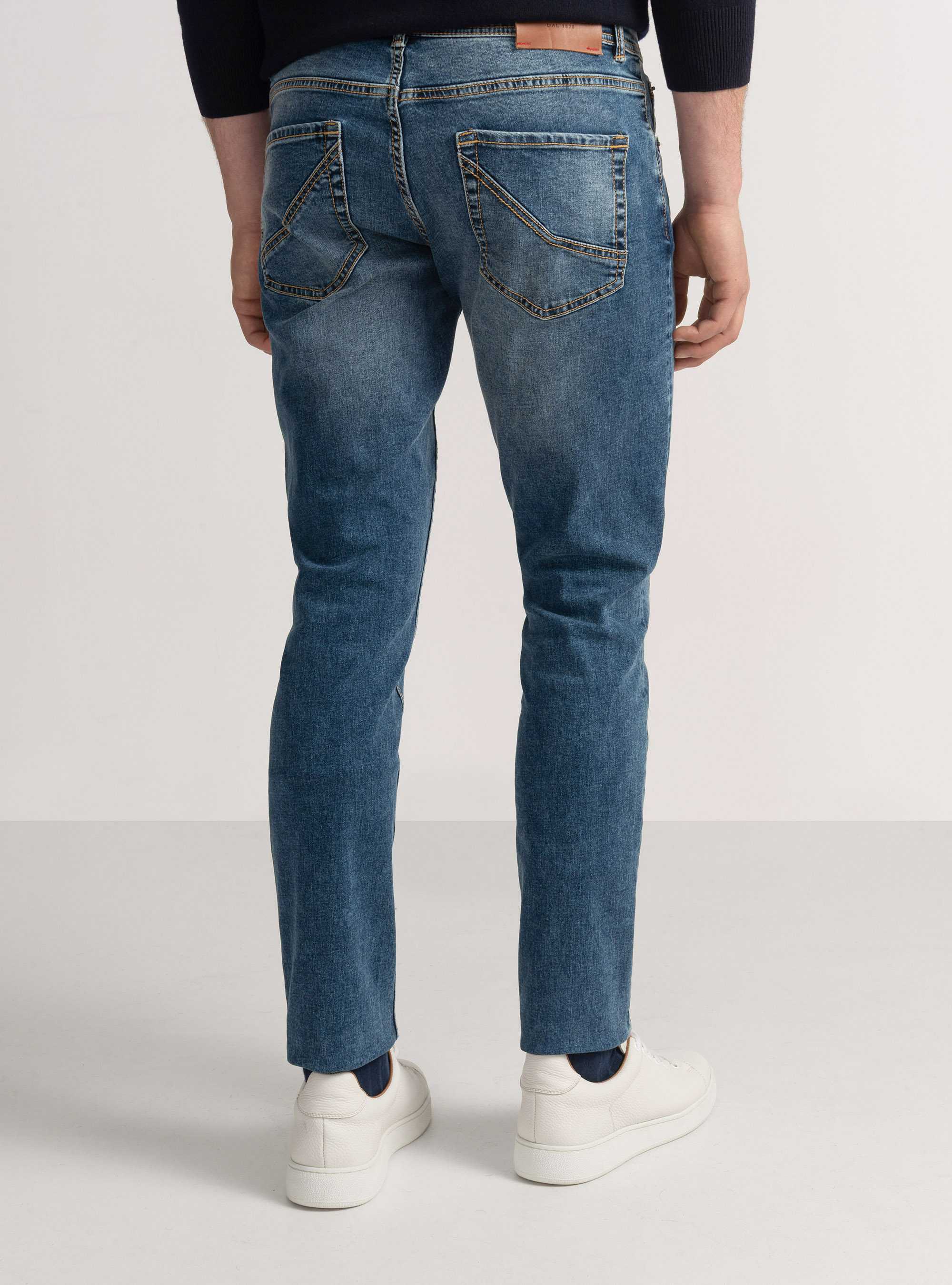 5 Tasche denim regular fit, BLU NAVY