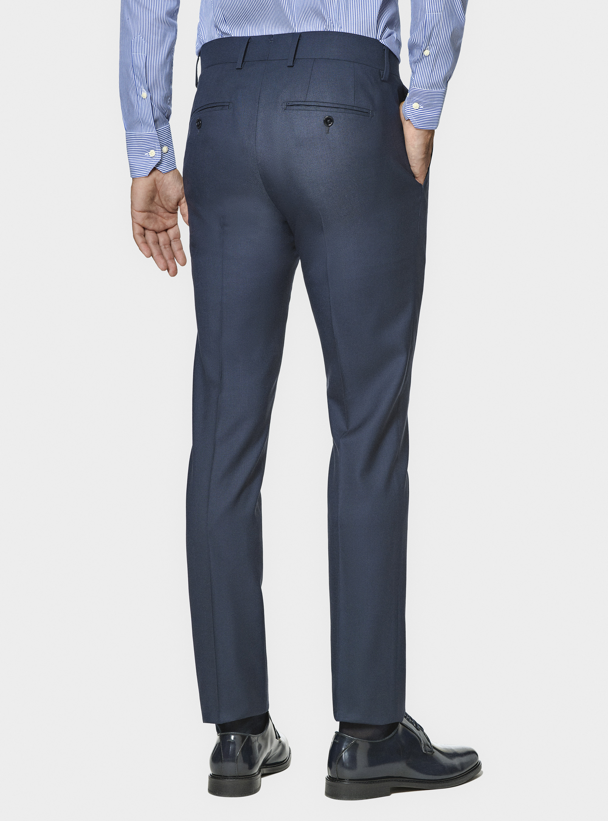 Pure wool suit trousers Vitale Barberis Canonico, MULTICOLOR