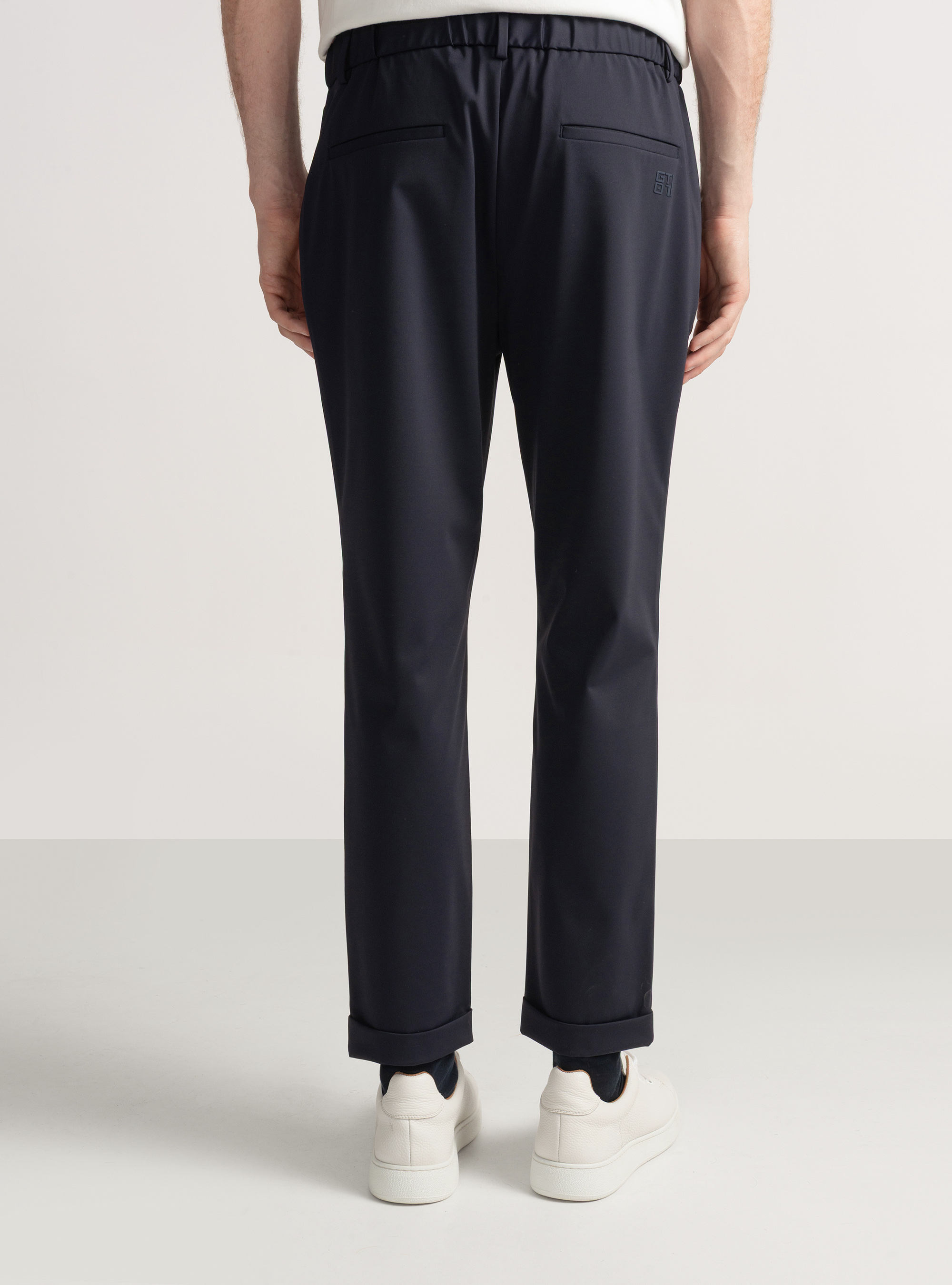Pantaloni GT01 in nylon elasticizzato, BLU NAVY
