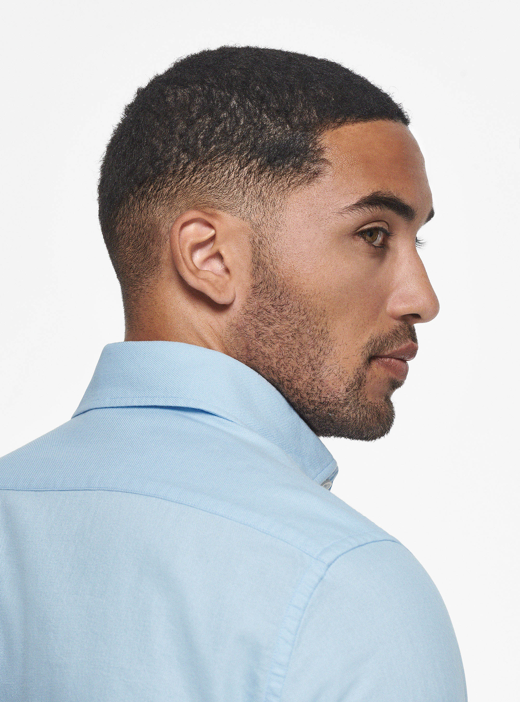 Cotton gauze shirt, LIGHT BLUE