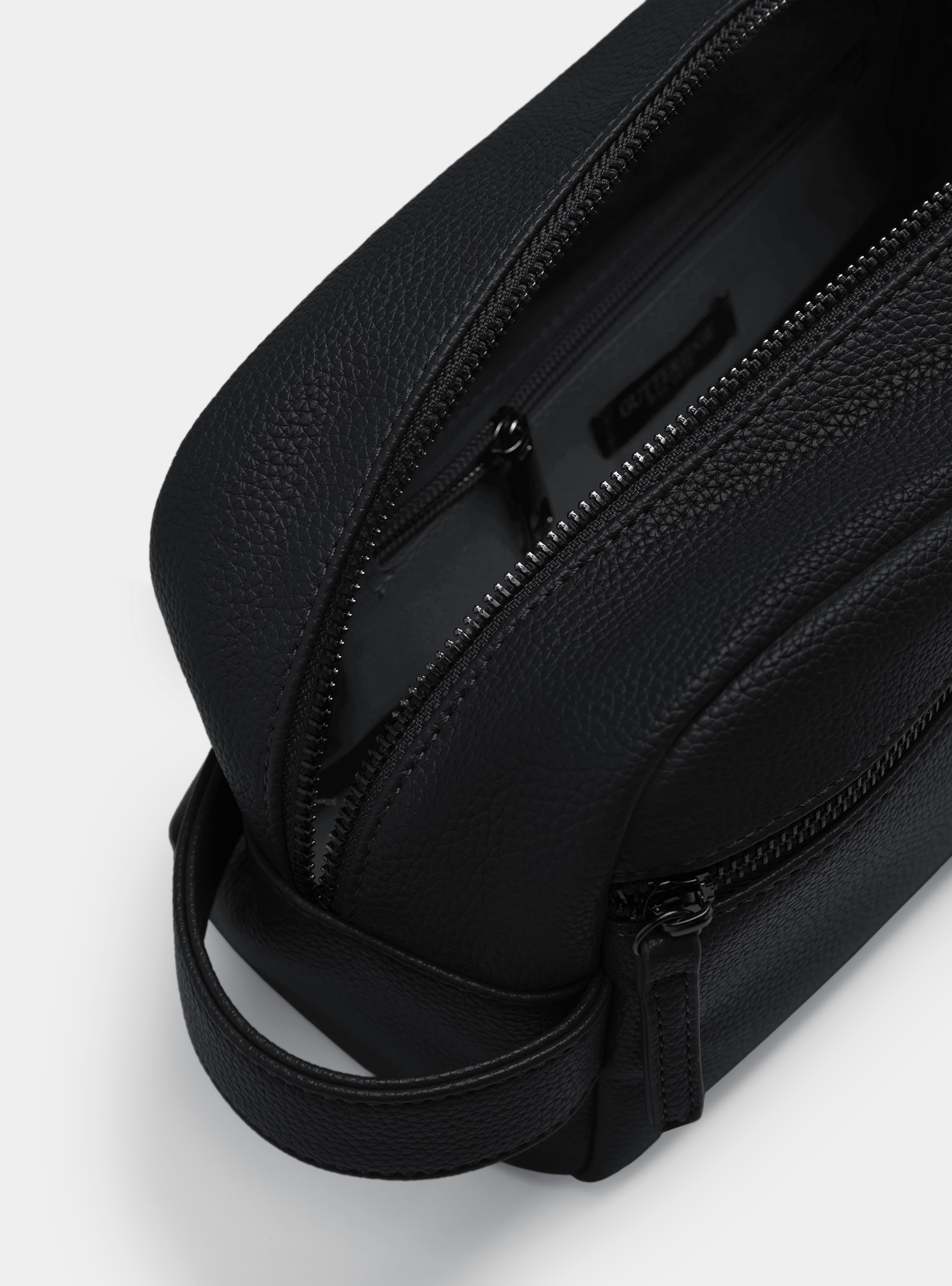 Necessaire con cerniera, NERO