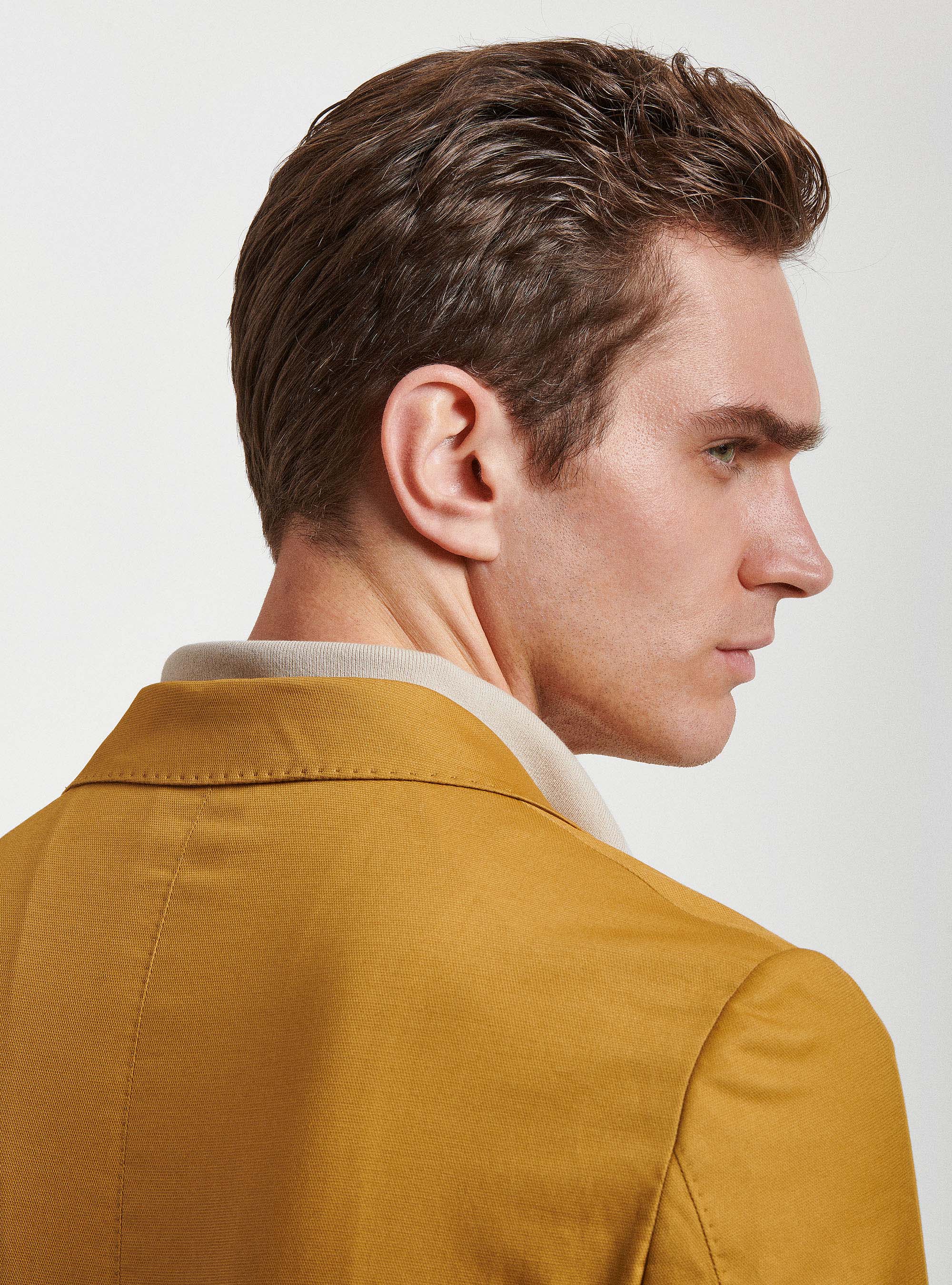 Armoured cotton suit blazer, 0711C OCRA