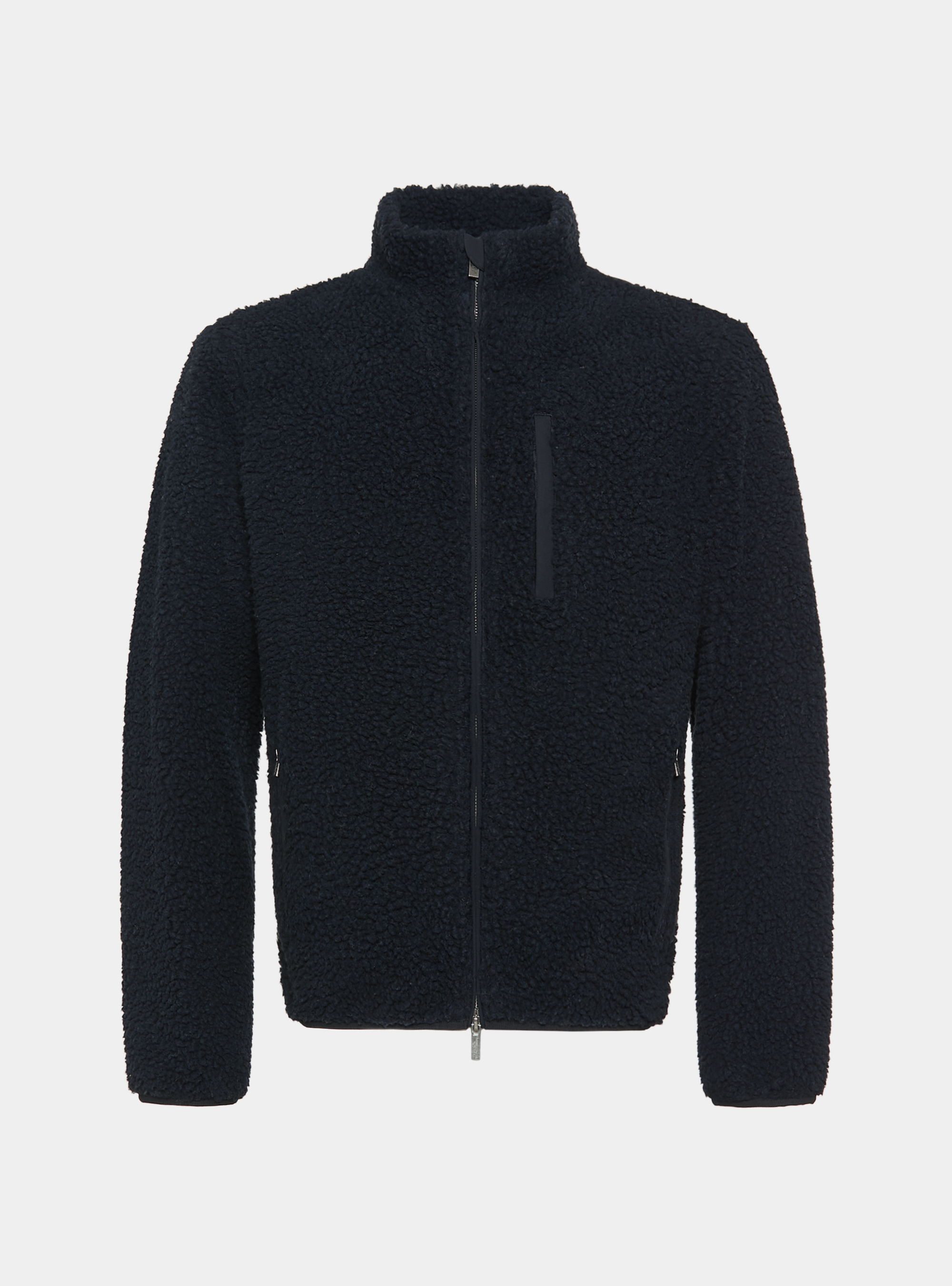 Cazadora de sherpa, AZUL MARINO