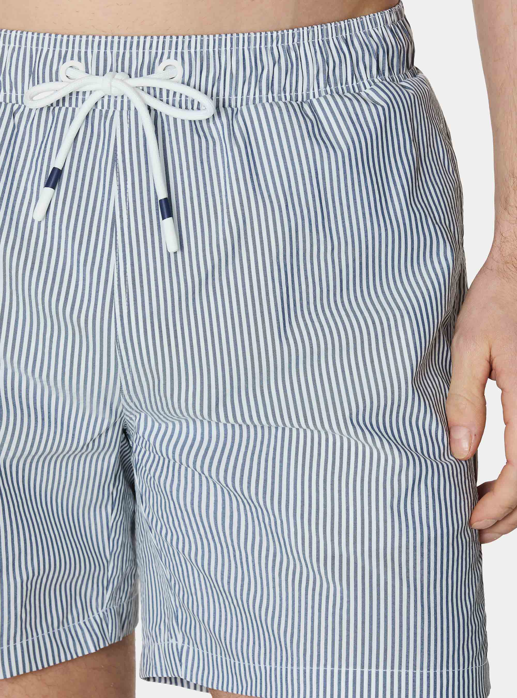 Costume da bagno rigato, BLUE