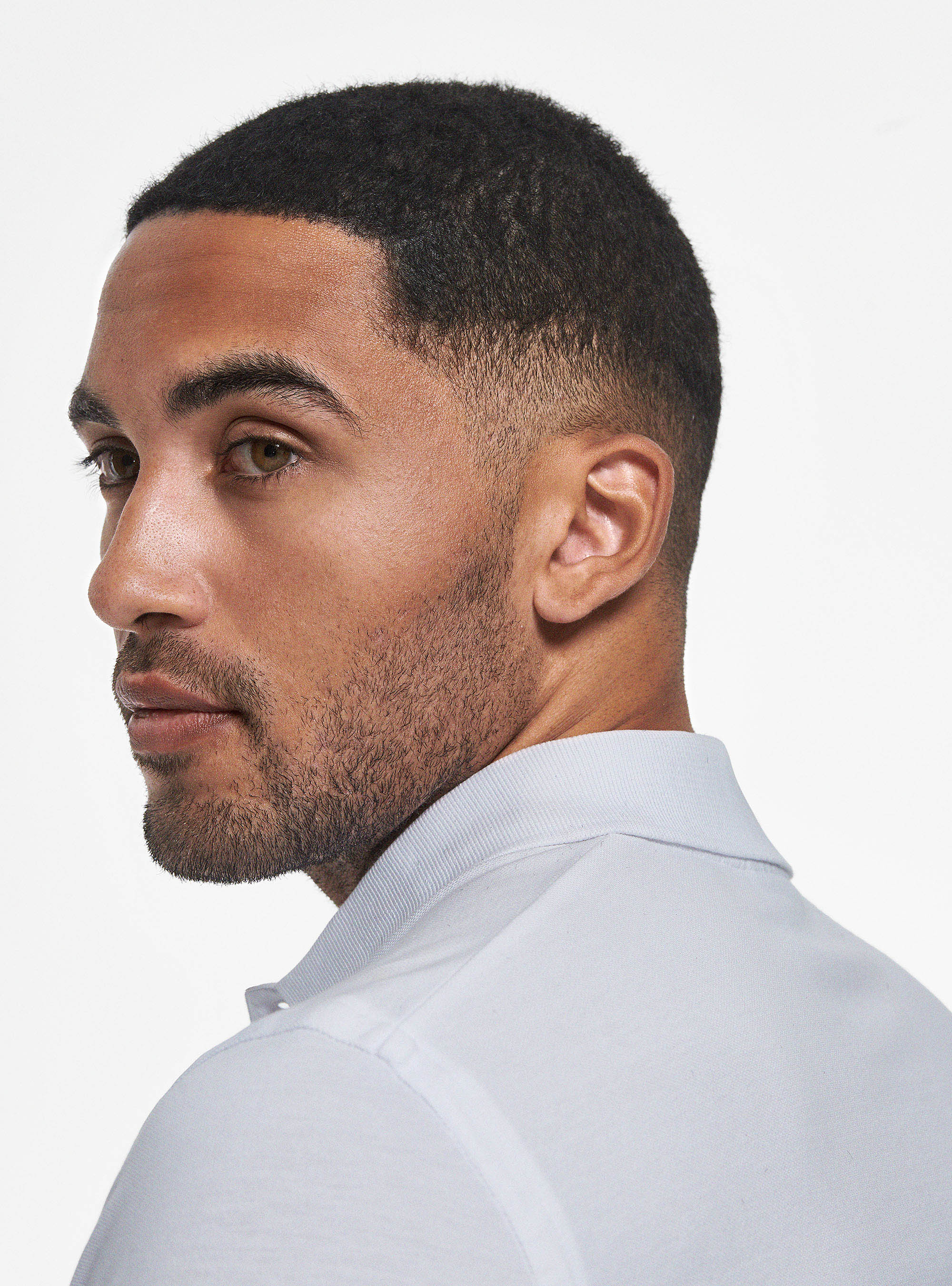 Piqu&eacute; polo shirt with embroidery, WHITE