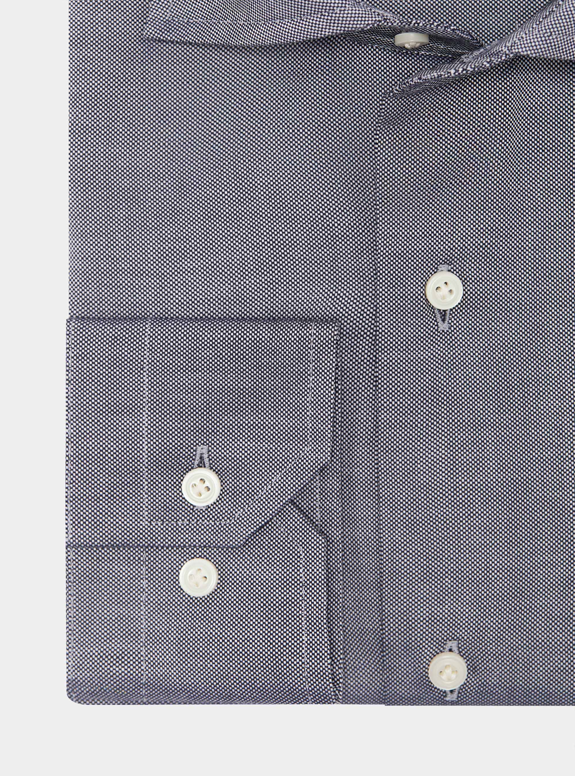 Camicia in cotone oxford, BLU NAVY