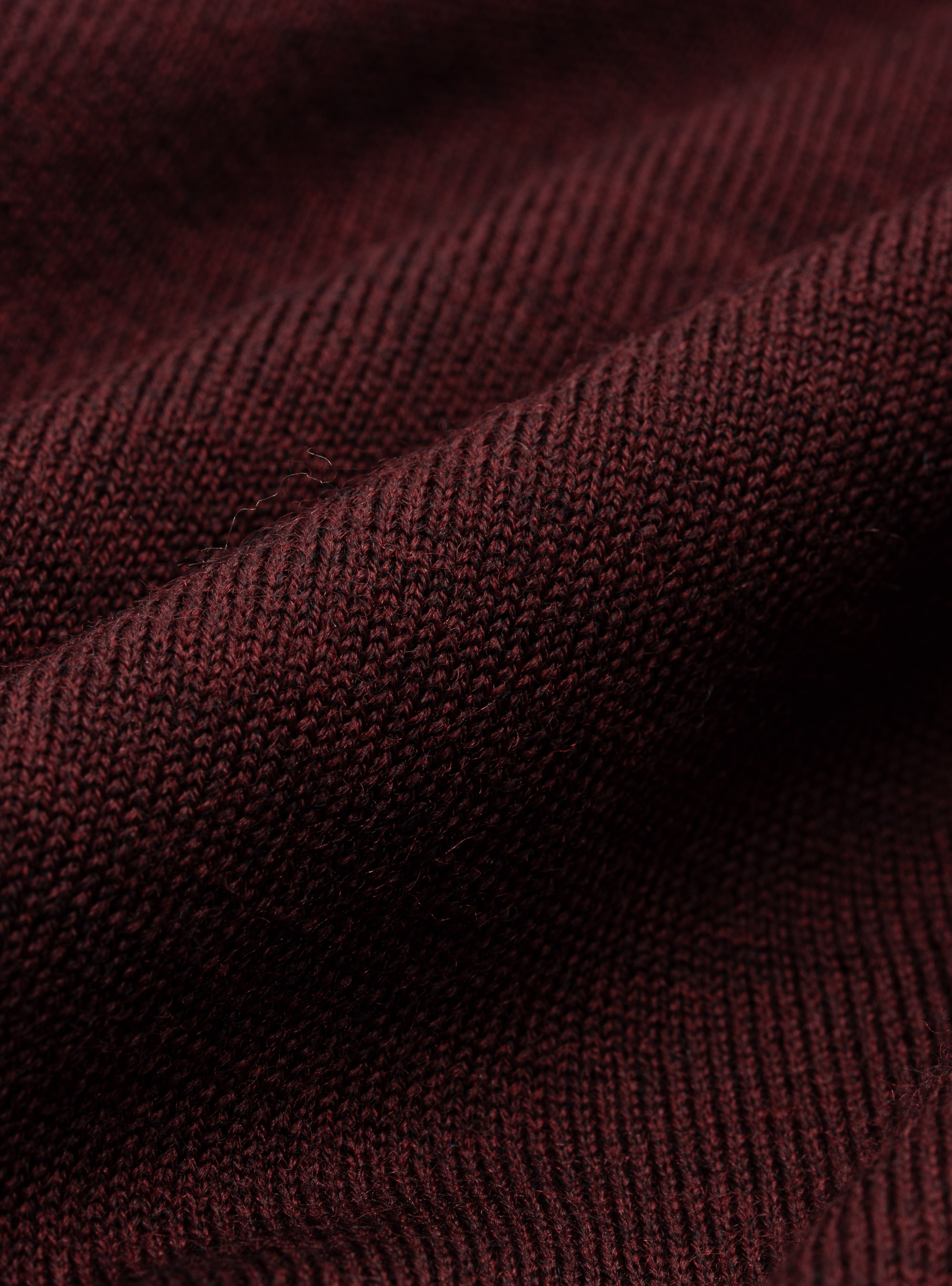 Dolcevita in pura lana merino, BORDEAUX