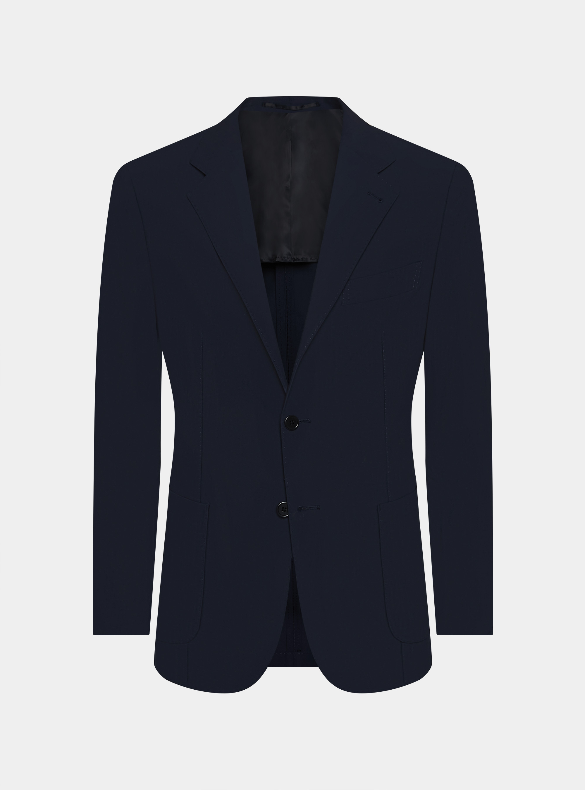 Giacca abito classico slim fit, BLU NAVY